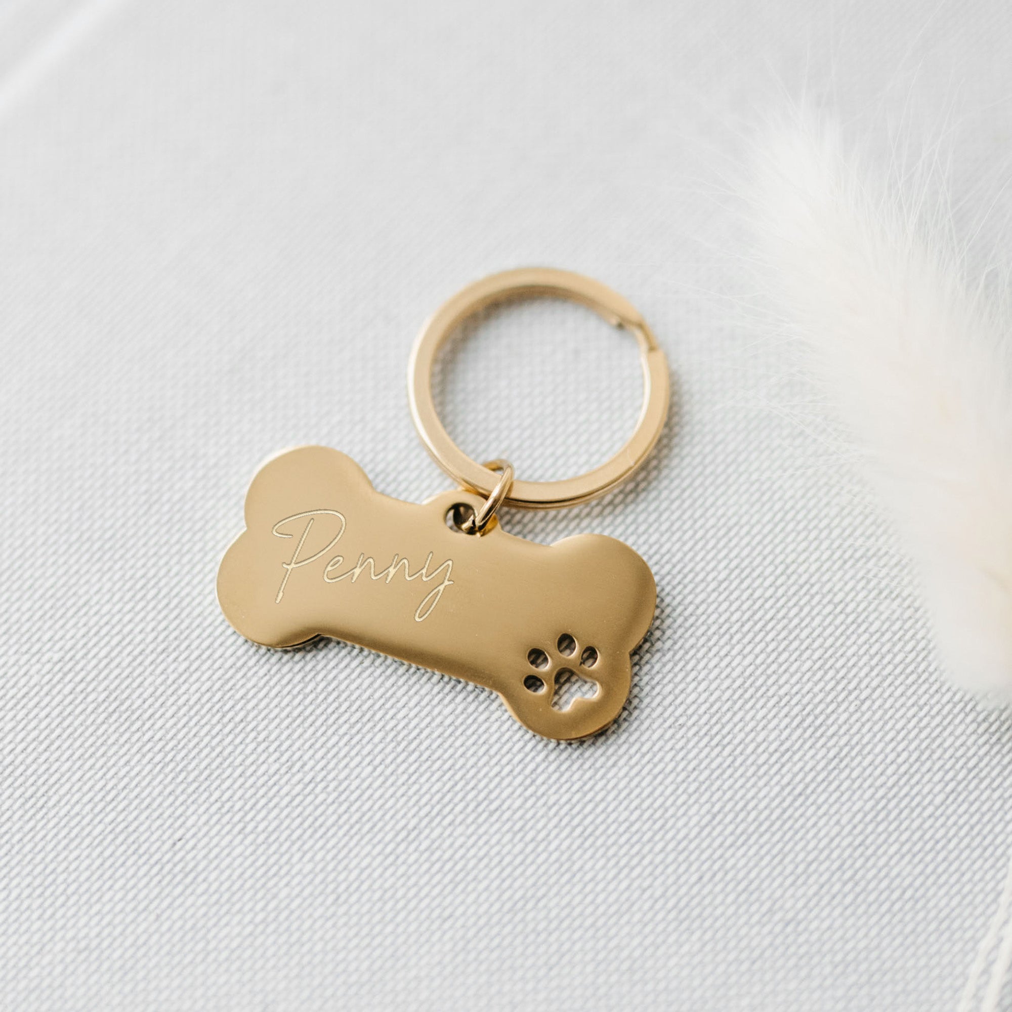 Personalisierte Hundemarke Gravur | Name