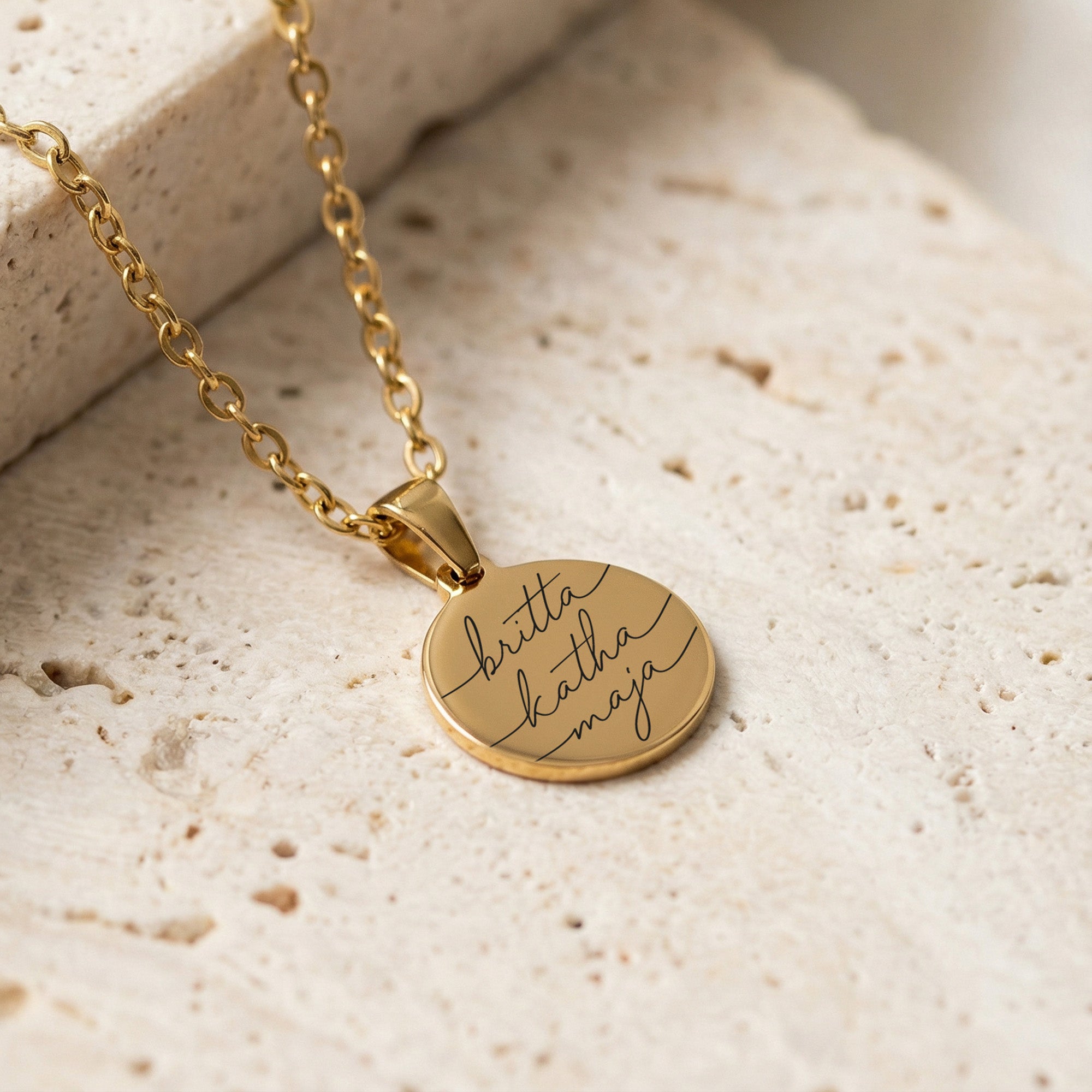 Personalisierte Kette mit Gravur | Name Swash