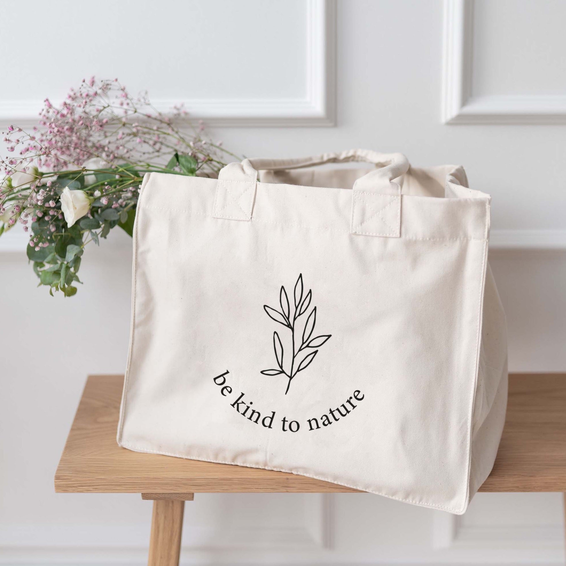 Canvastasche NATUR | Be Kind To Nature