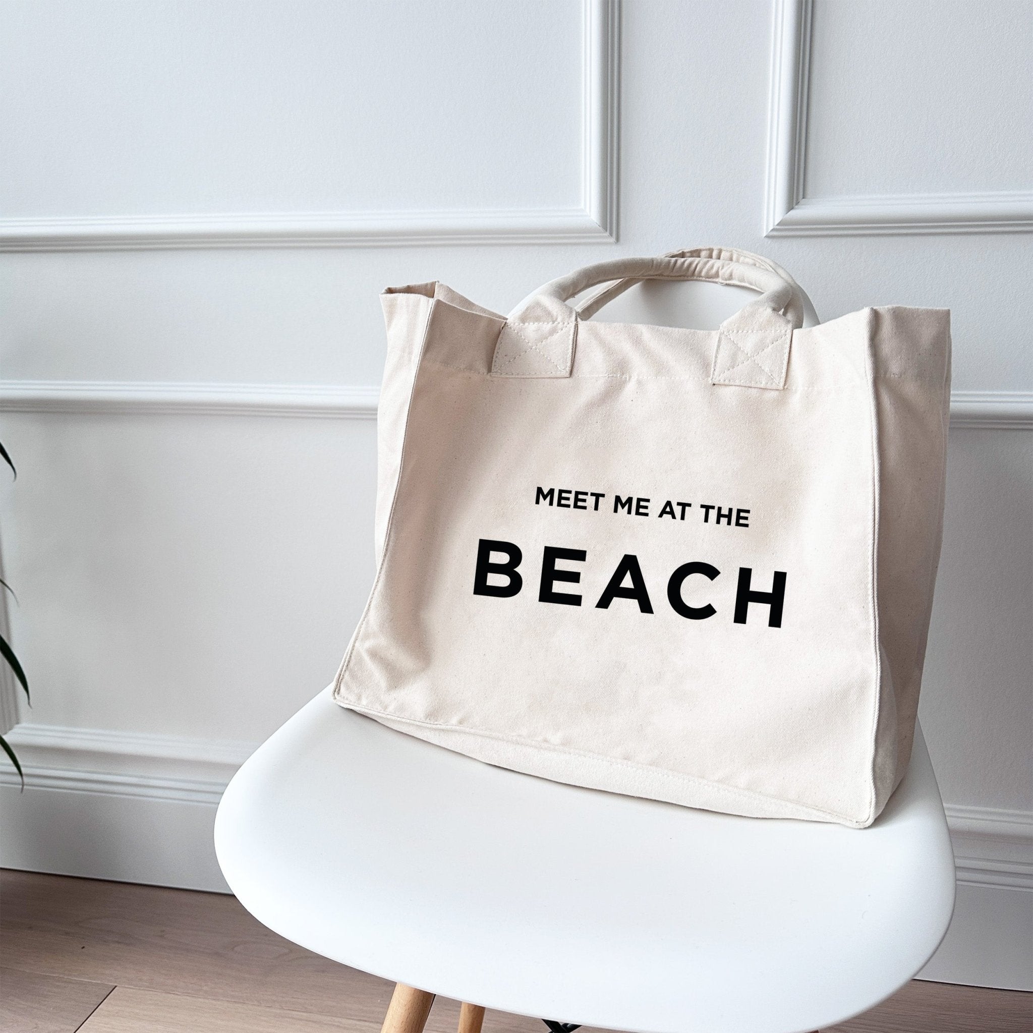 Canvastasche NATUR | Meet Me At The Beach