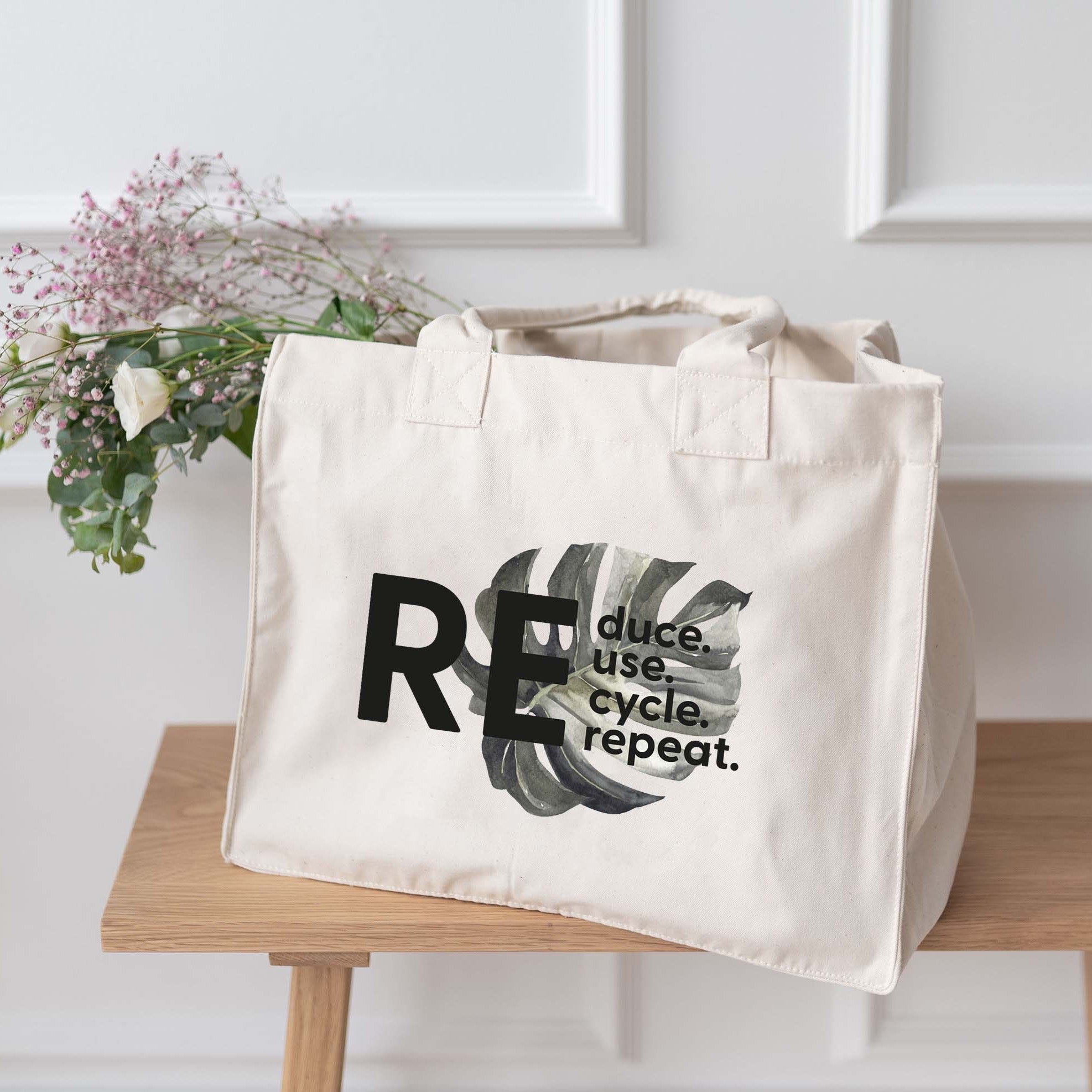 Canvastasche NATUR | Reuse Leaf