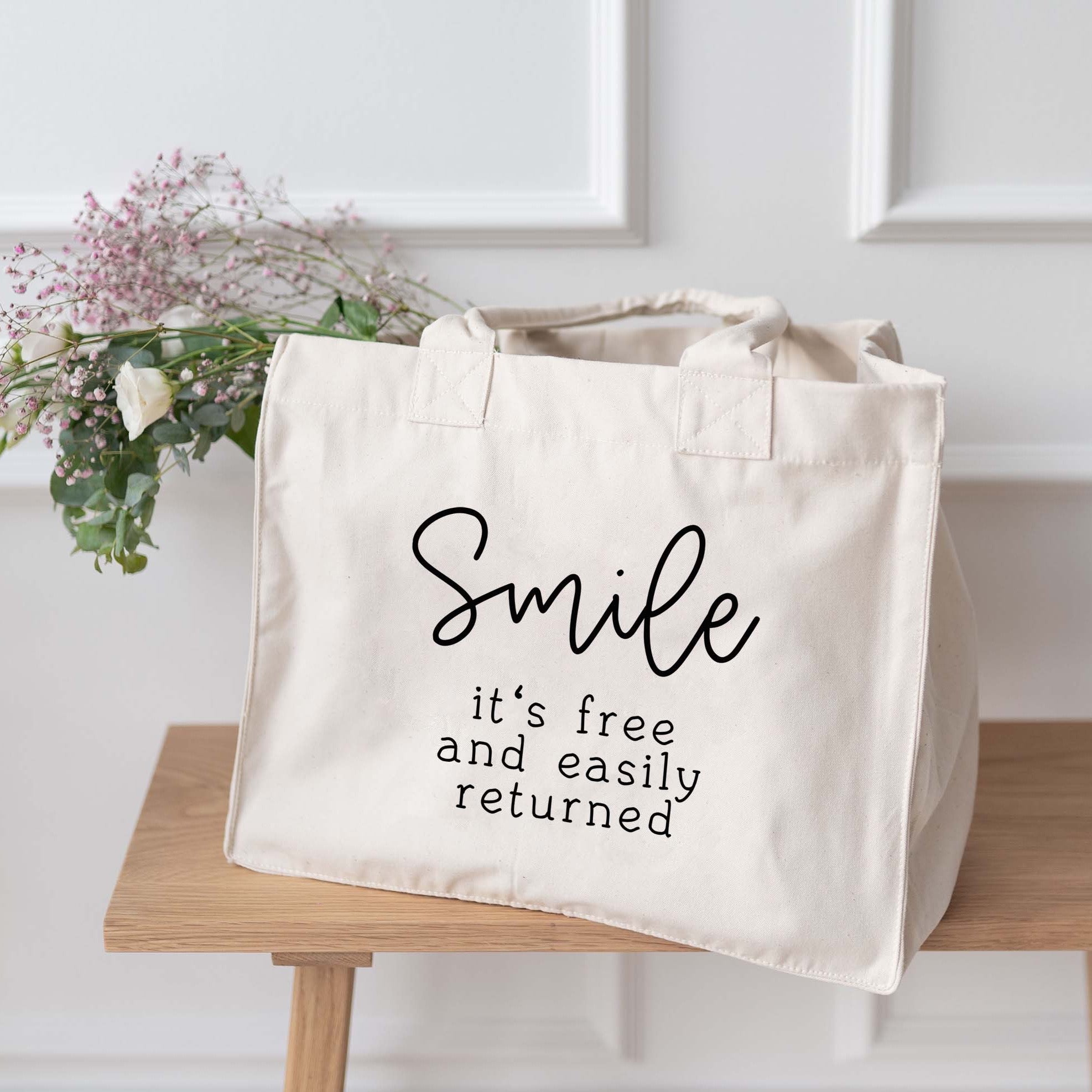 Canvastasche NATUR | Smile