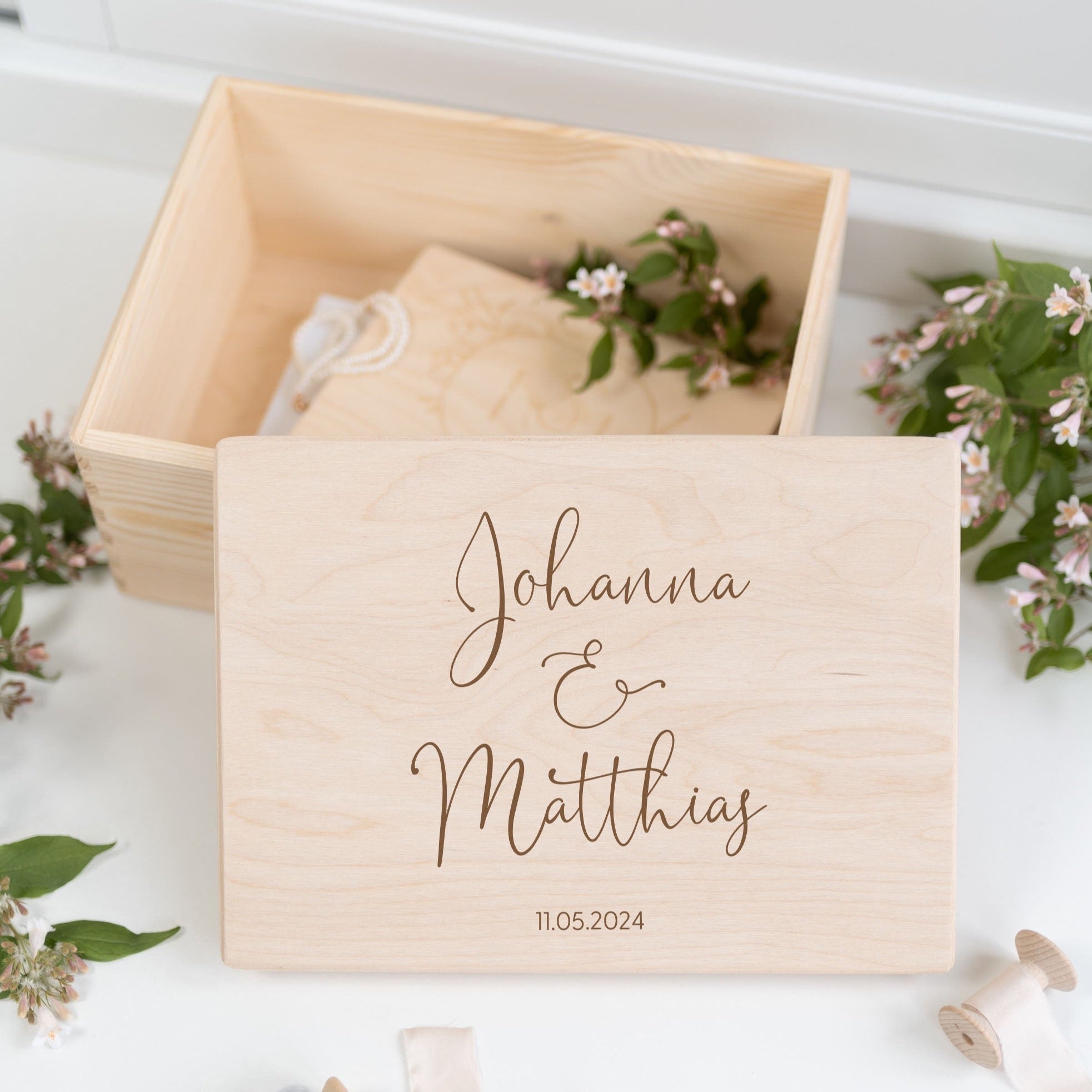 Erinnerungskiste | Hochzeit Vornamen