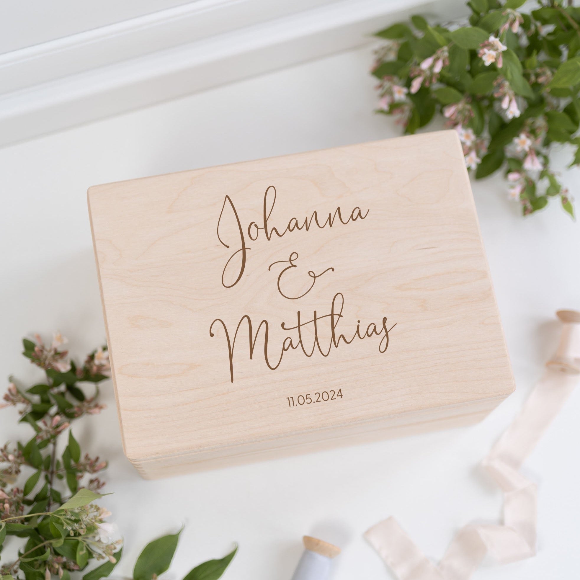 Erinnerungskiste | Hochzeit Vornamen