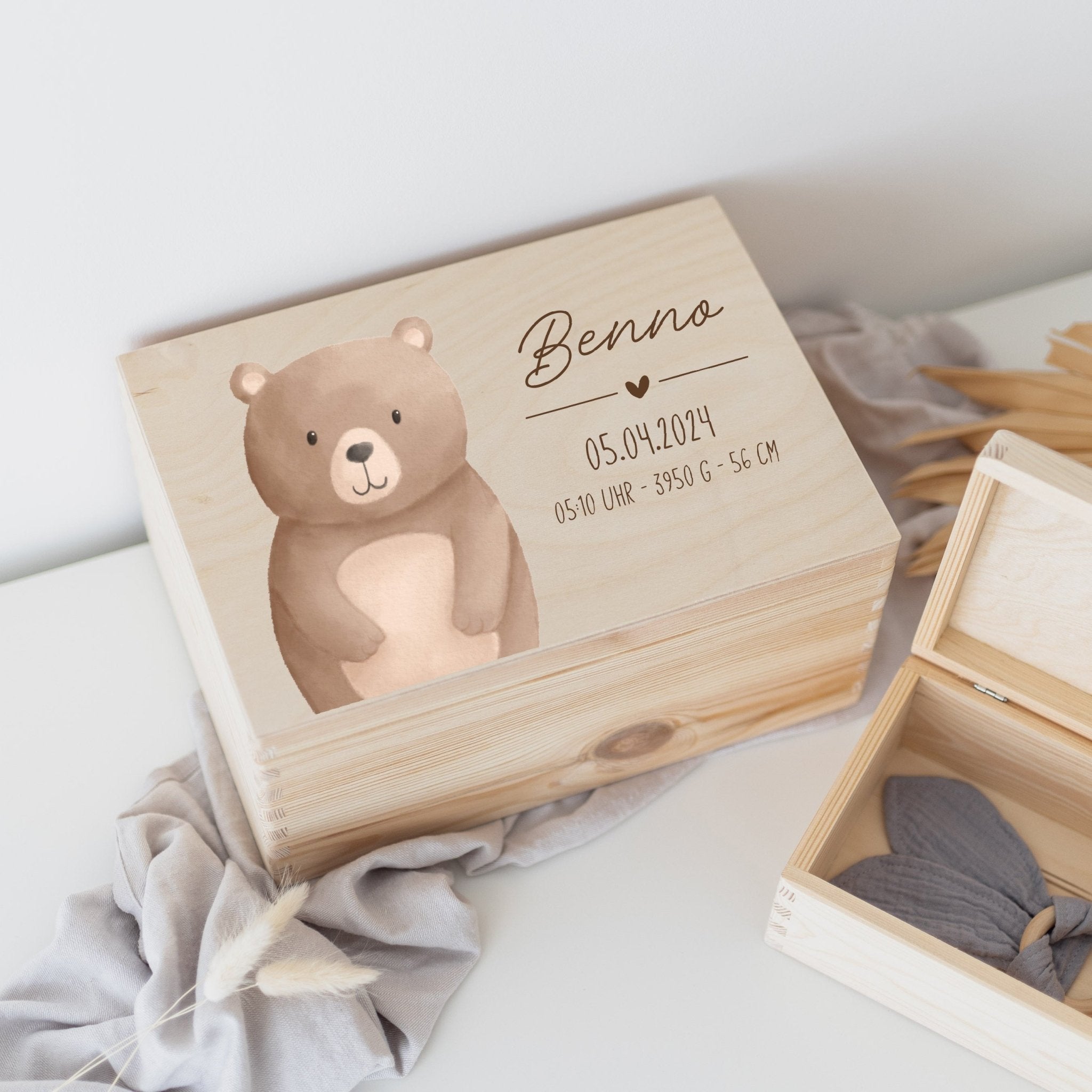 Erinnerungskiste | Waldtiere Aquarell