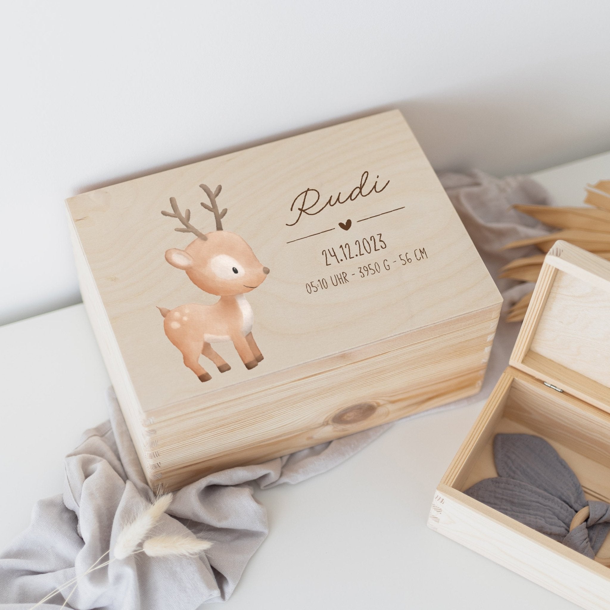 Erinnerungskiste | Waldtiere Aquarell