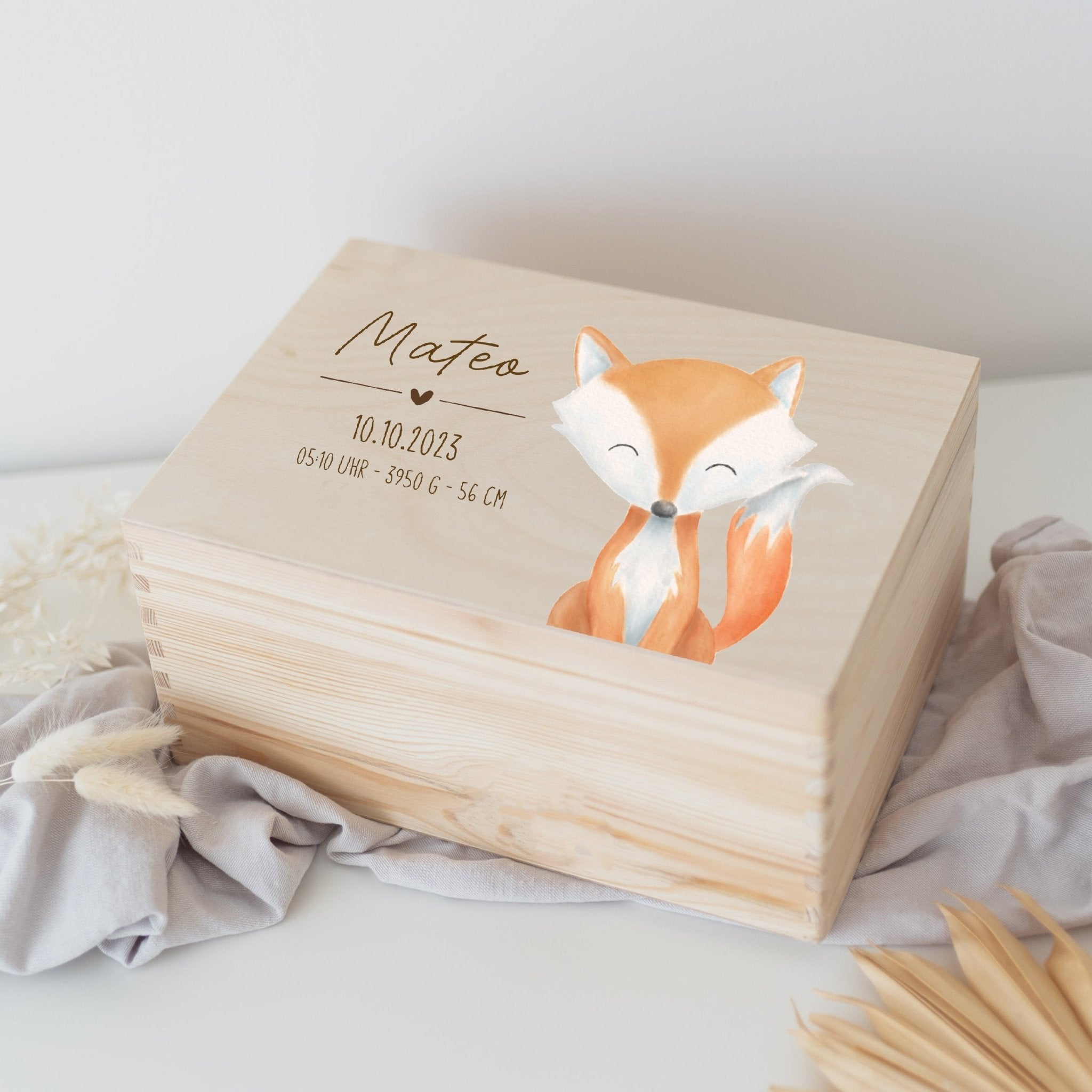 Erinnerungskiste | Waldtiere Aquarell