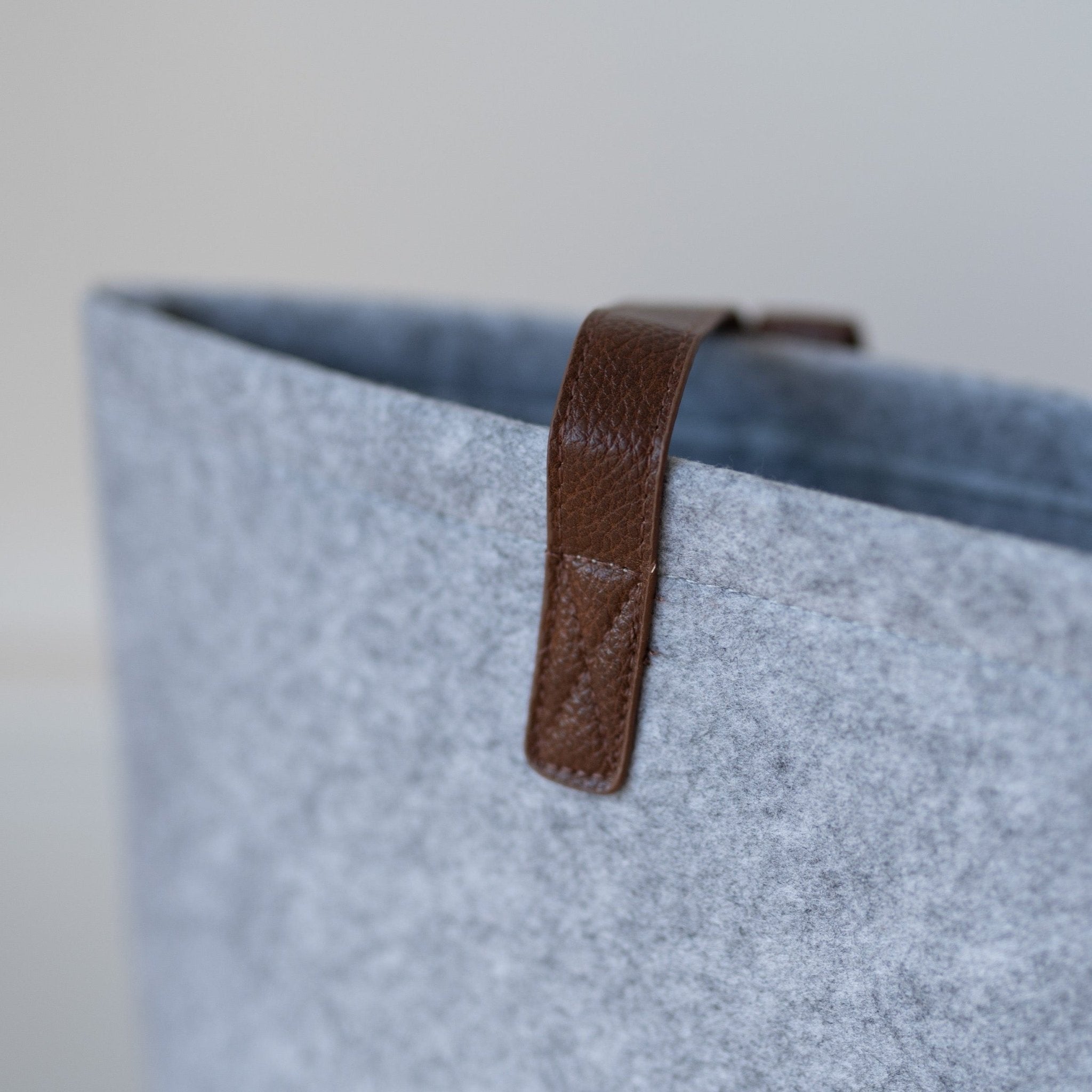 Filztasche GRAU | Herzensmensch