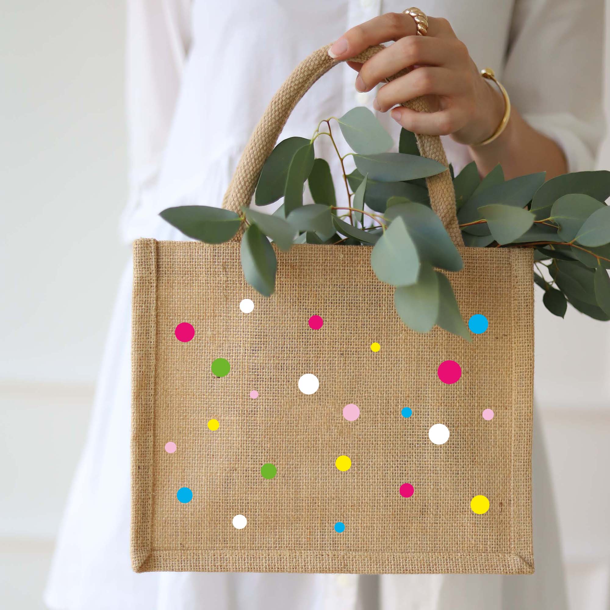 Geschenktasche Natur | Konfetti
