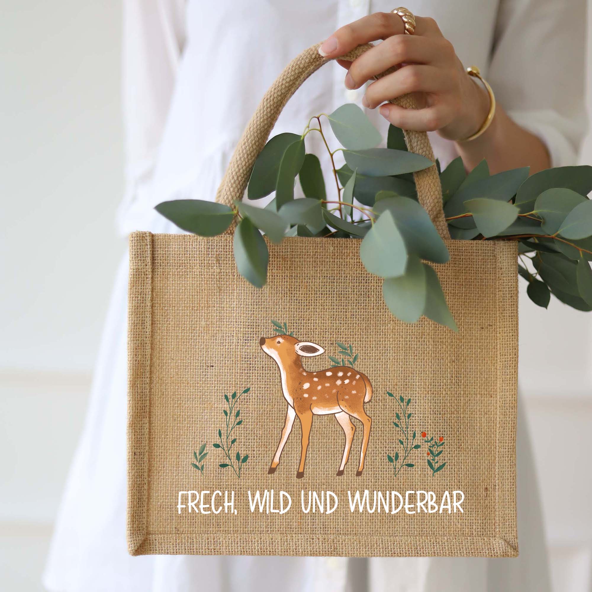 Geschenktasche Natur | Reh