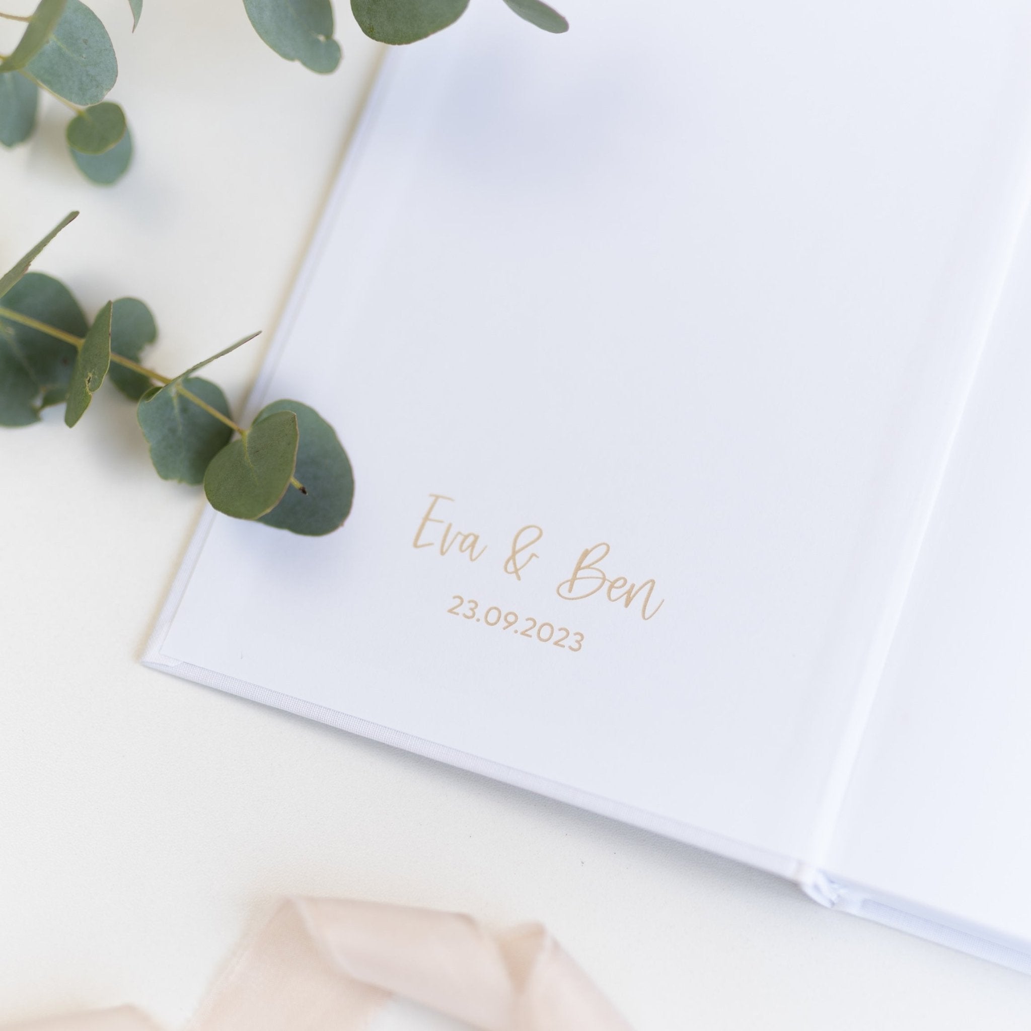 Hochzeitsplaner A5 | White Linen