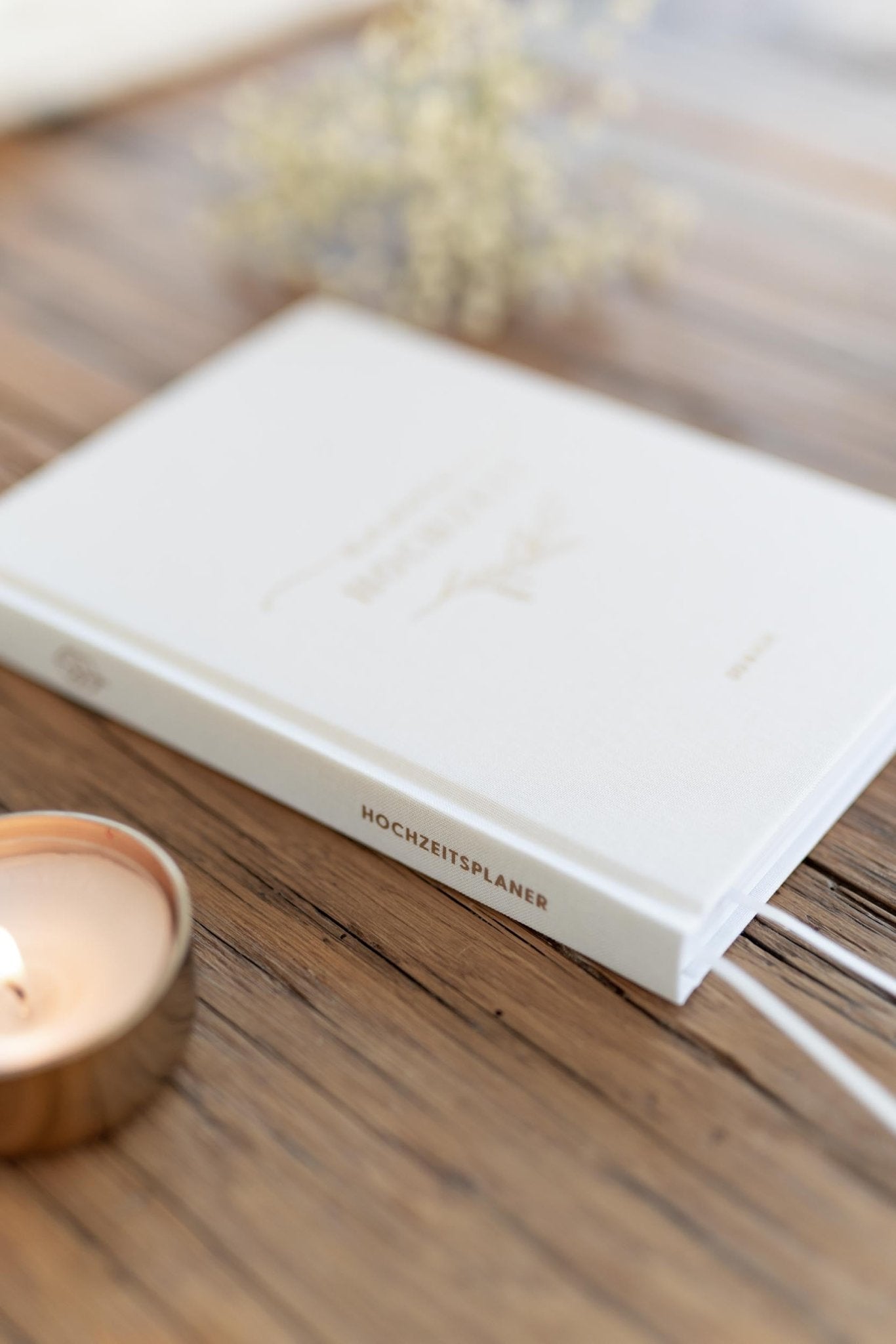 Hochzeitsplaner A5 | White Linen