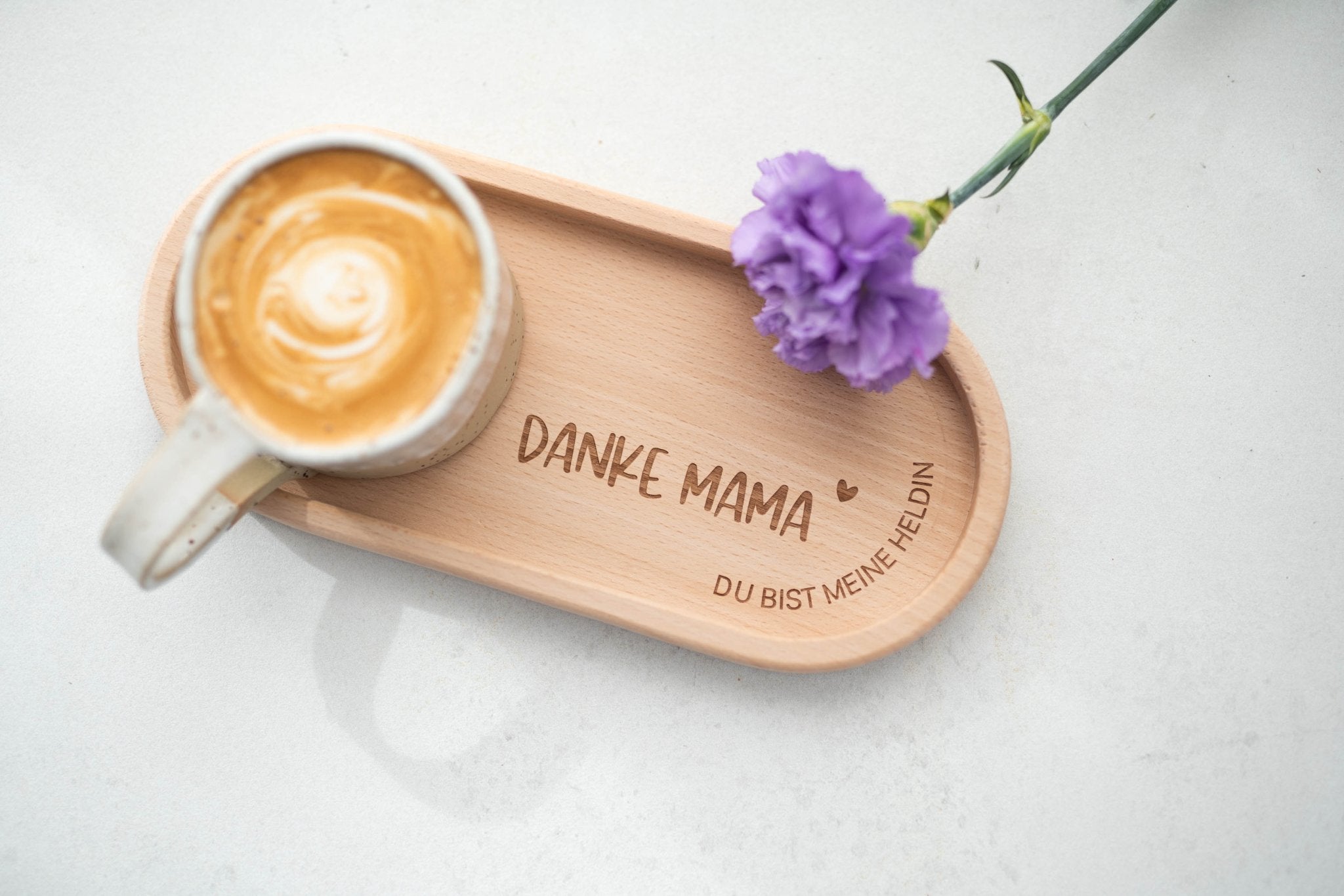 Holz Tablett | Danke Mama
