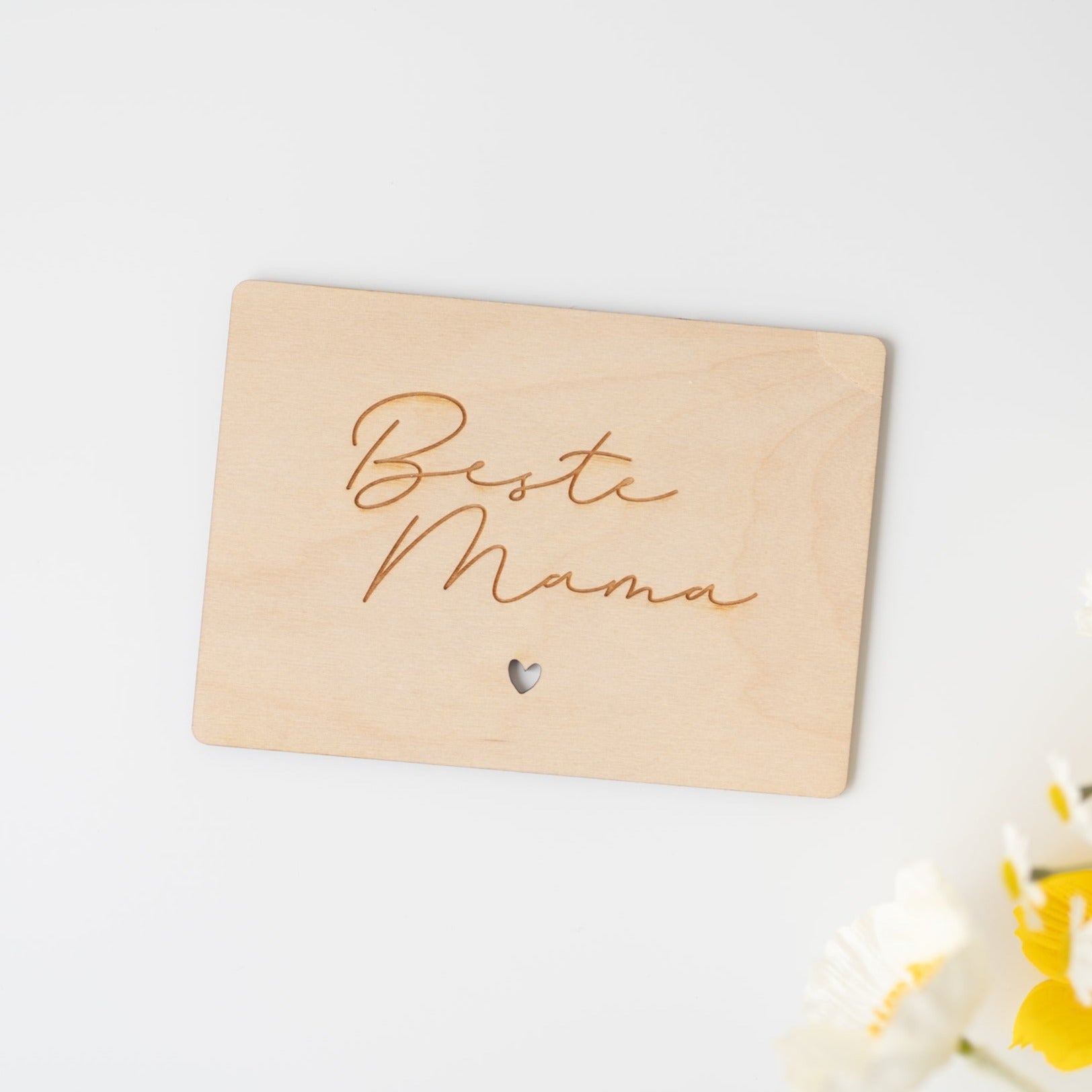 Holzkarte | Beste Mama