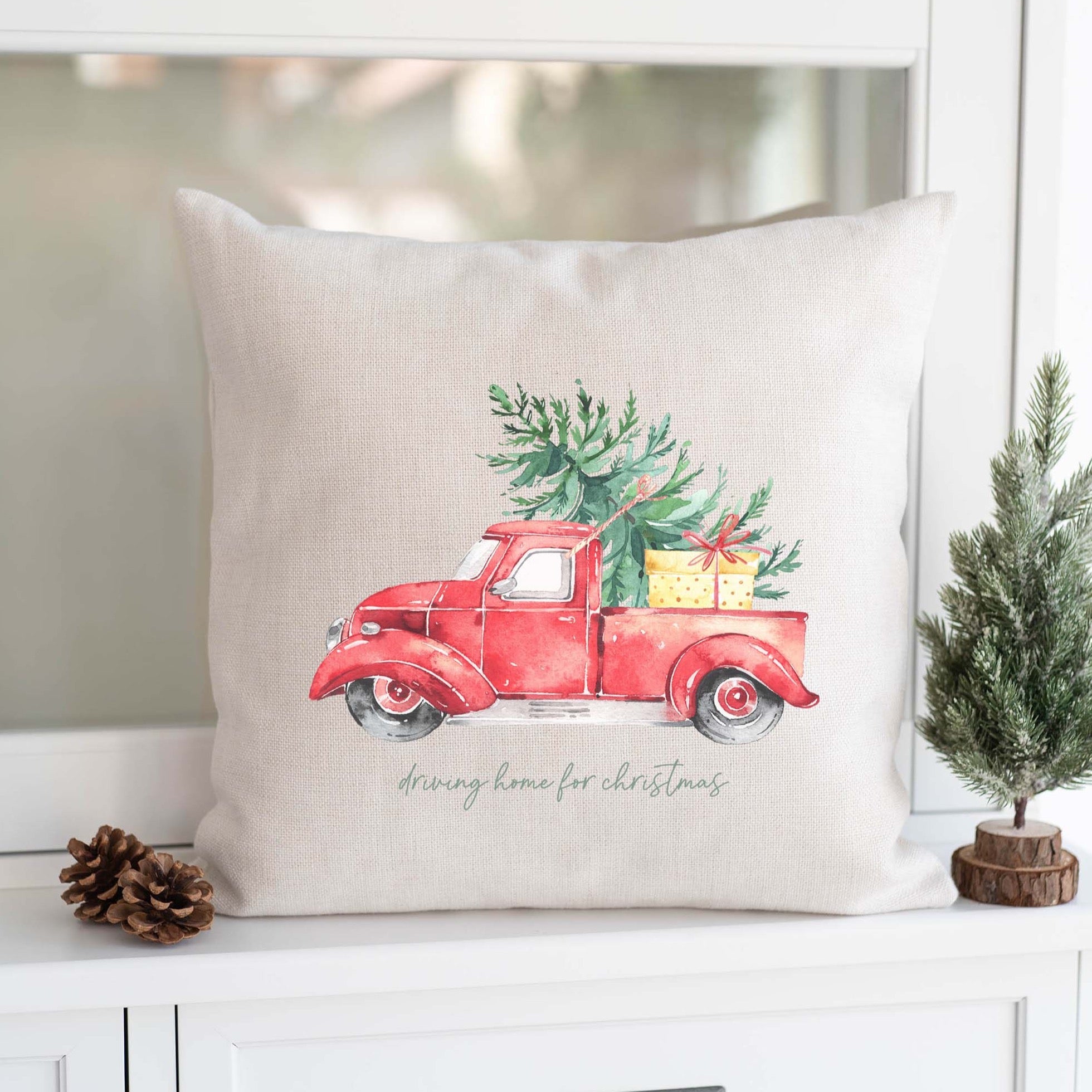 Kissen | Weihnachtsauto