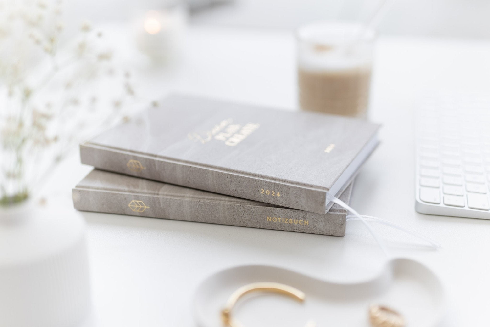 Notizbuch Dots A5 | Golden Sand