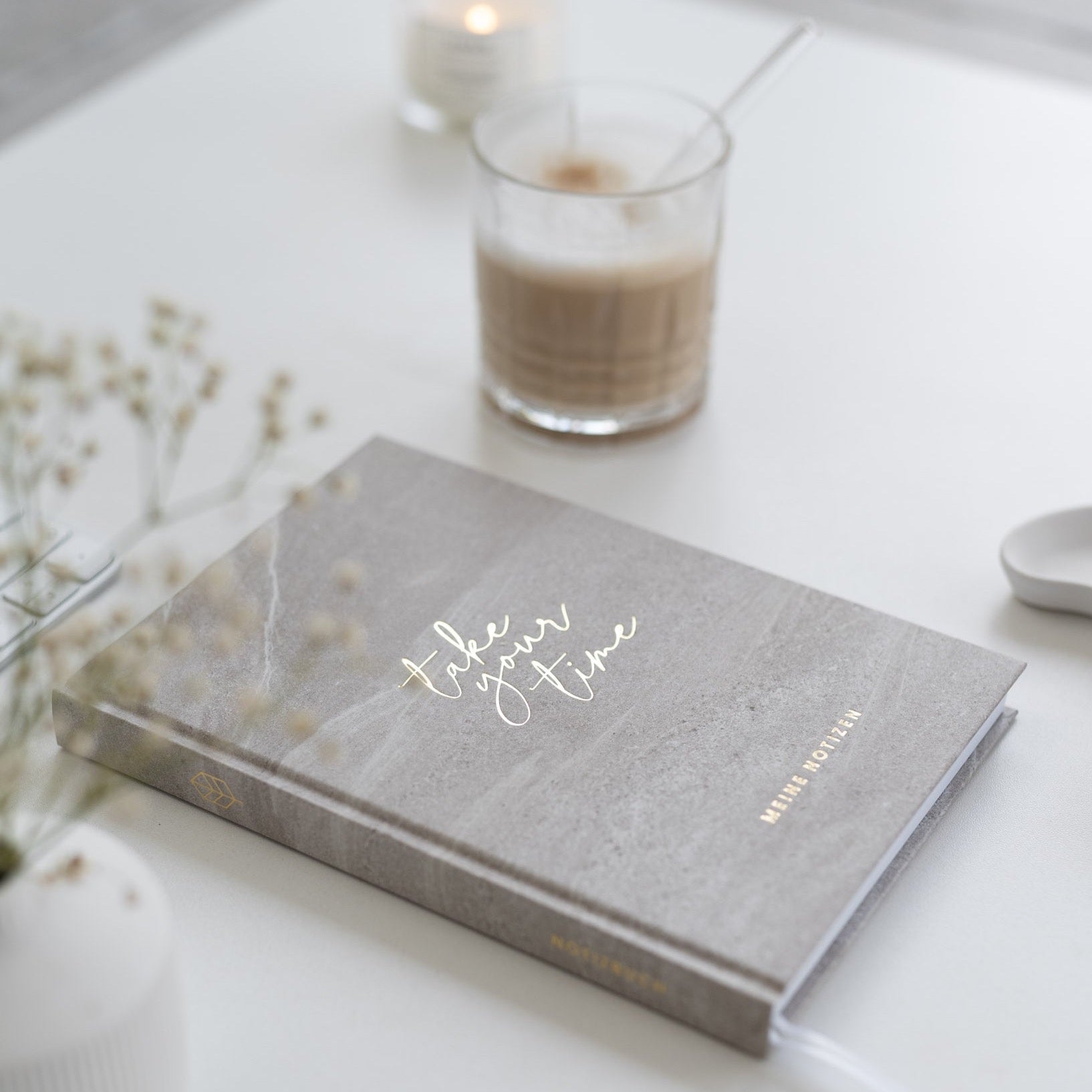 Notizbuch Dots A5 | Golden Sand