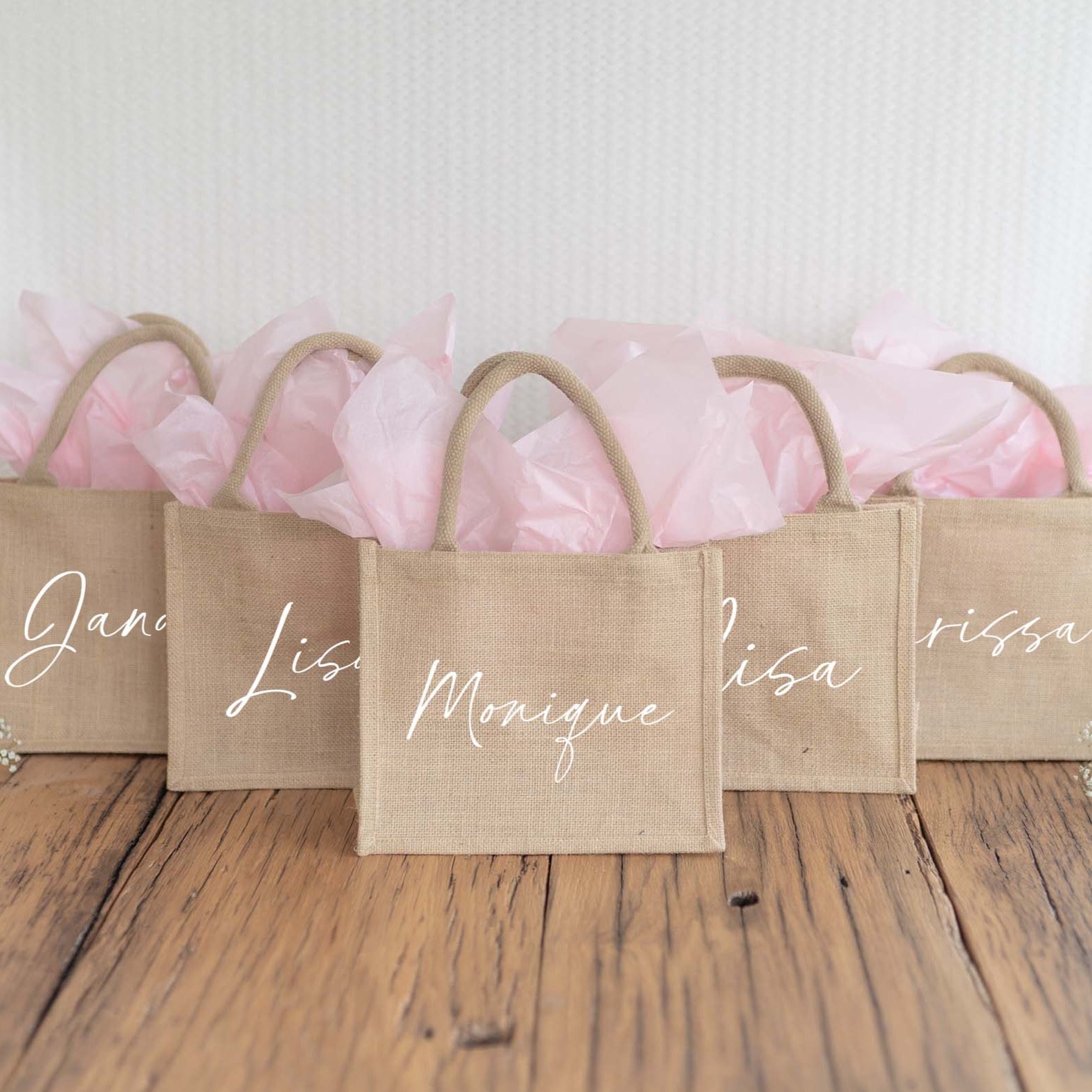 Personalisierte Geschenktasche Natur | Name