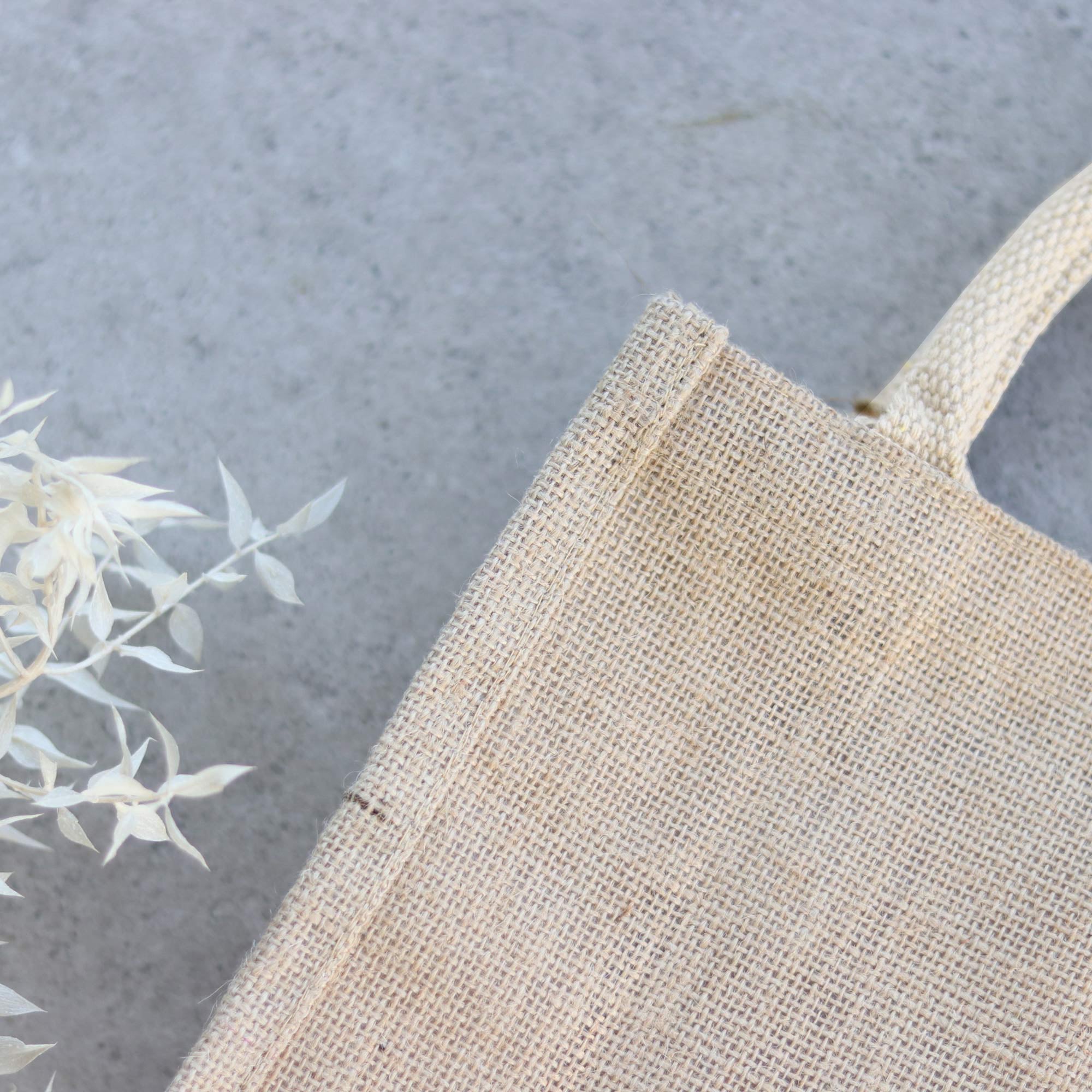 Personalisierte Jutetasche | Hochzeitspaar