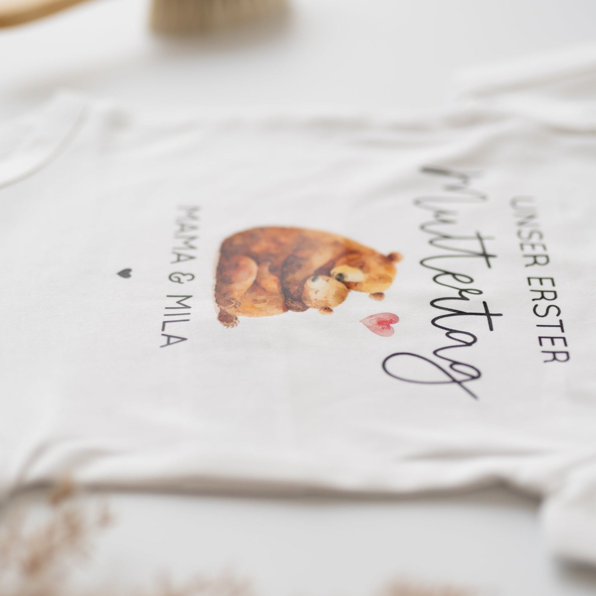 Personalisierter Strampler | Erster Muttertag Bär