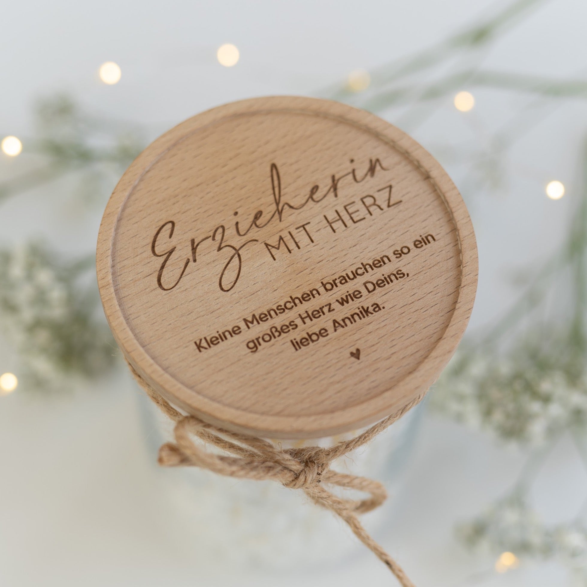 Personalisiertes Vorratsglas | Mit Herz