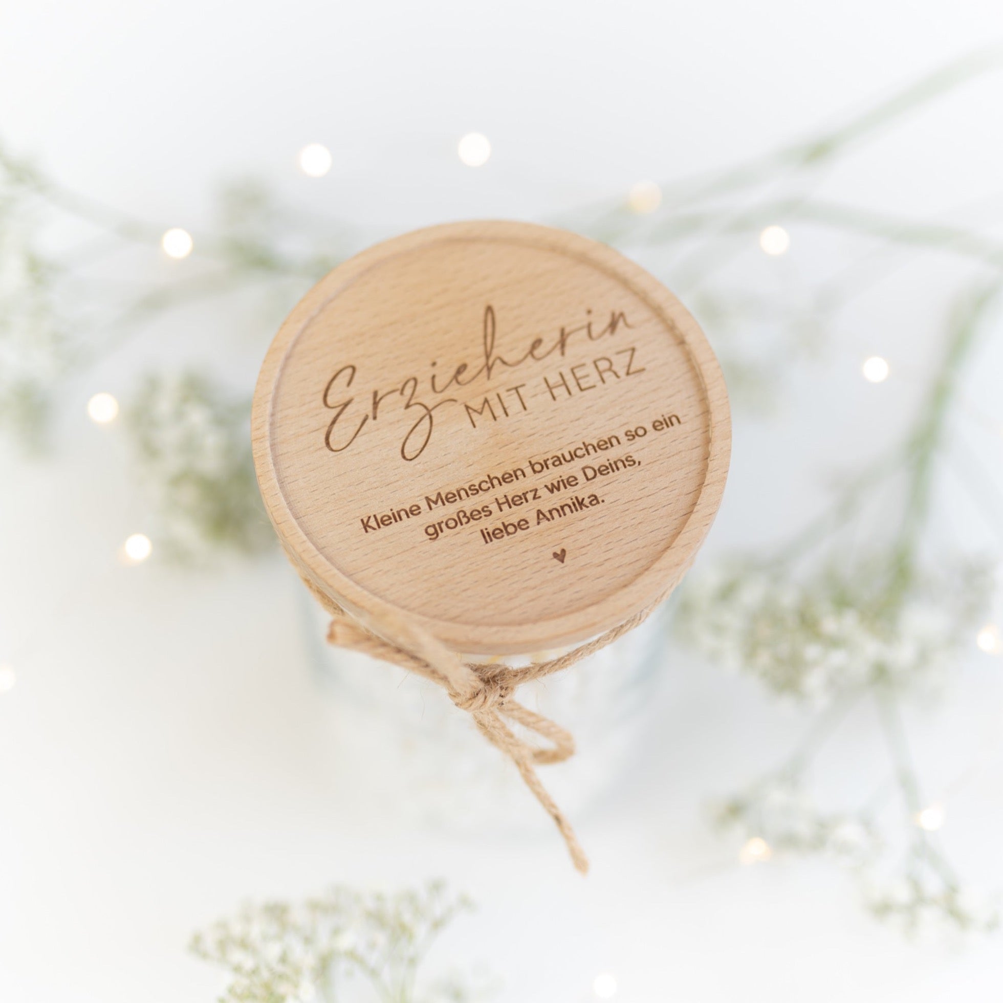 Personalisiertes Vorratsglas | Mit Herz