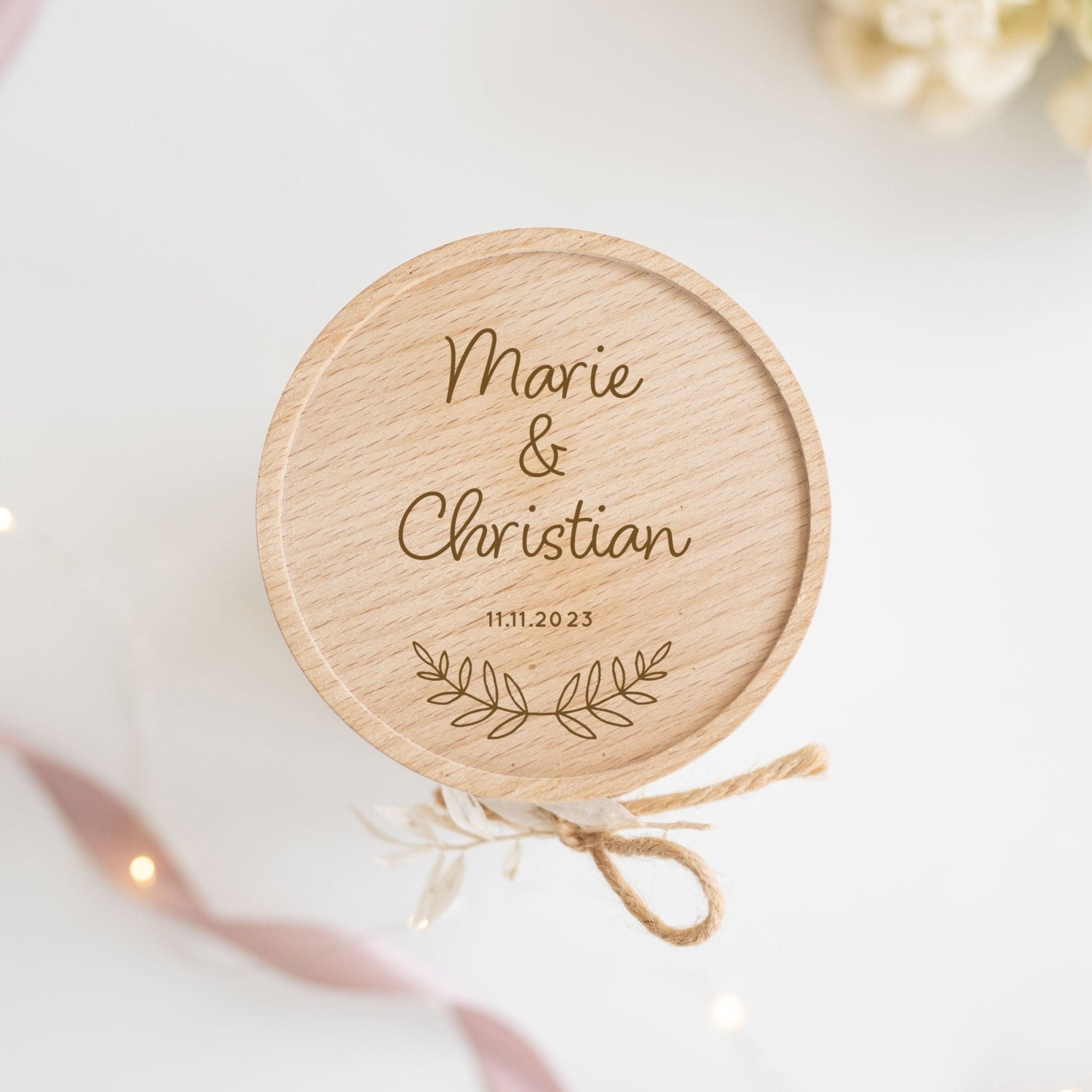 Personalisiertes Vorratsglas | Namen Zweig