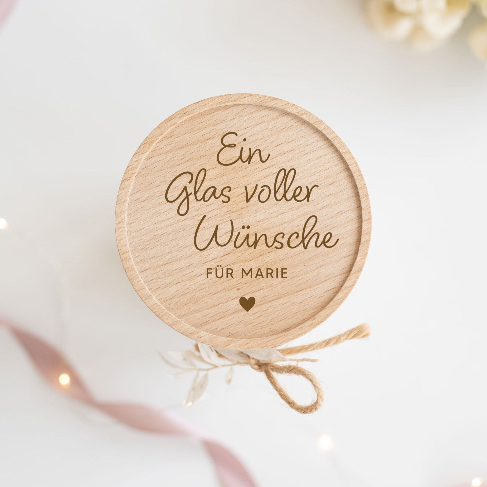 Personalisiertes Vorratsglas | Wünsche