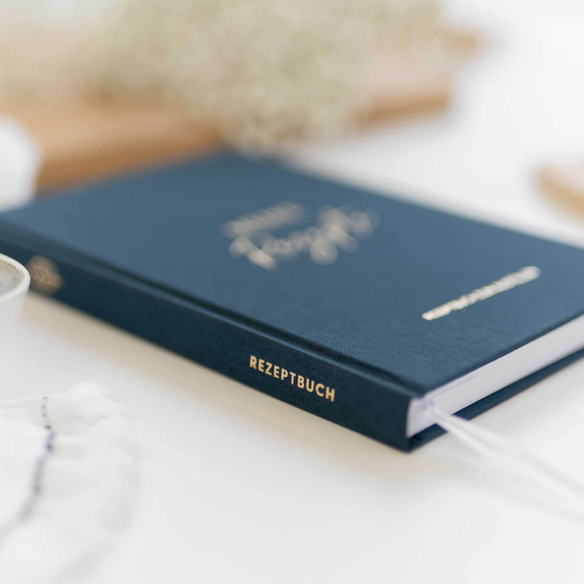 Rezeptbuch A5 | Blue Linen