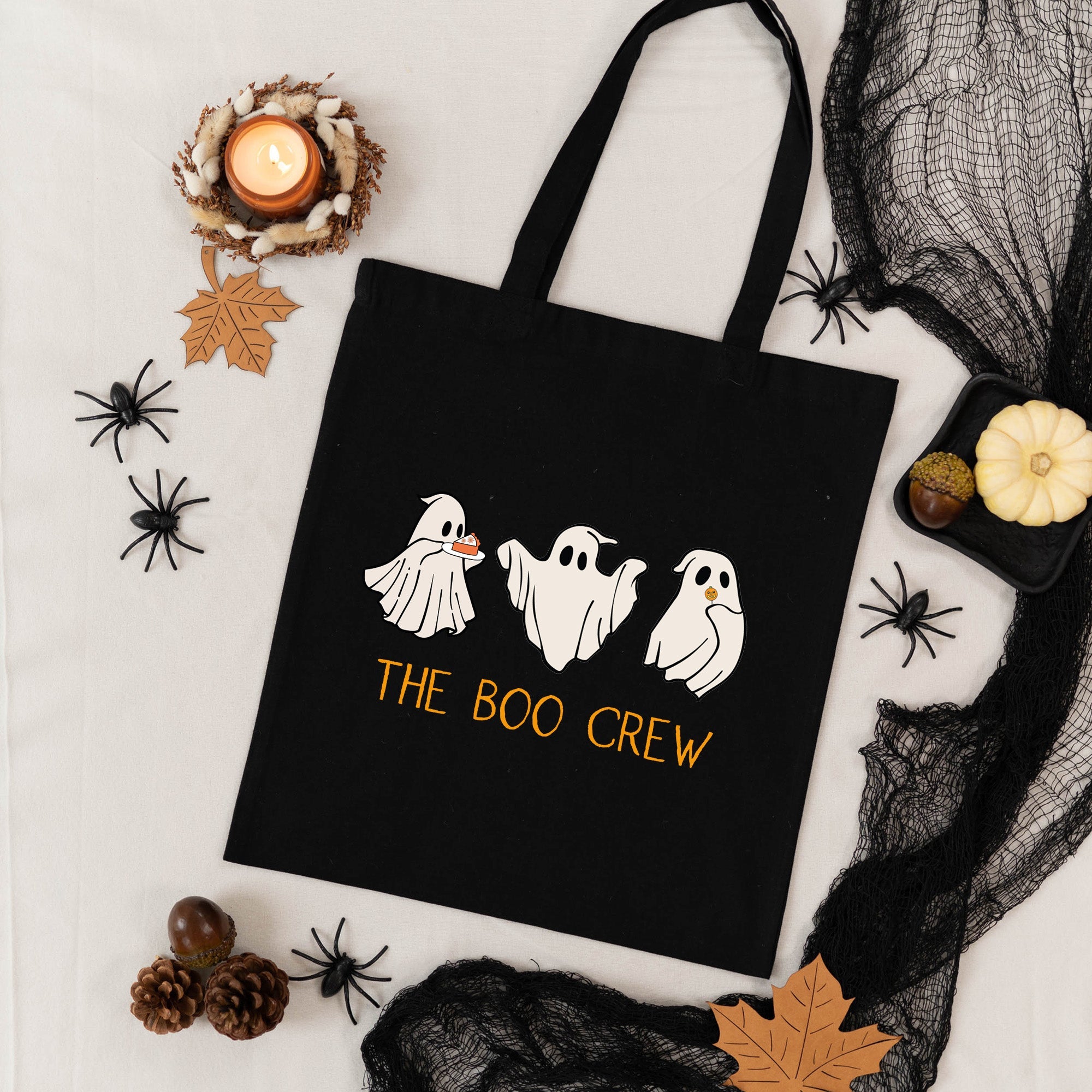 Stoffbeutel SCHWARZ | Boo Crew