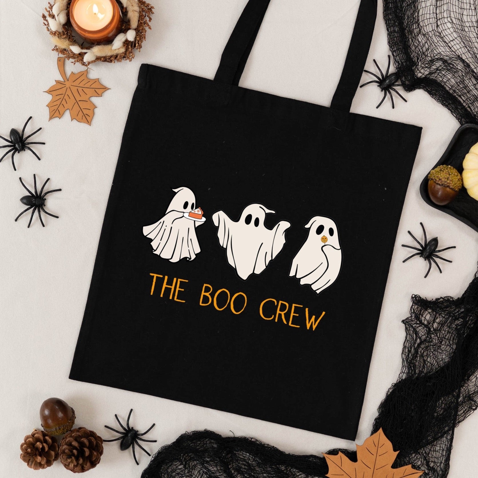 Stoffbeutel SCHWARZ | Boo Crew