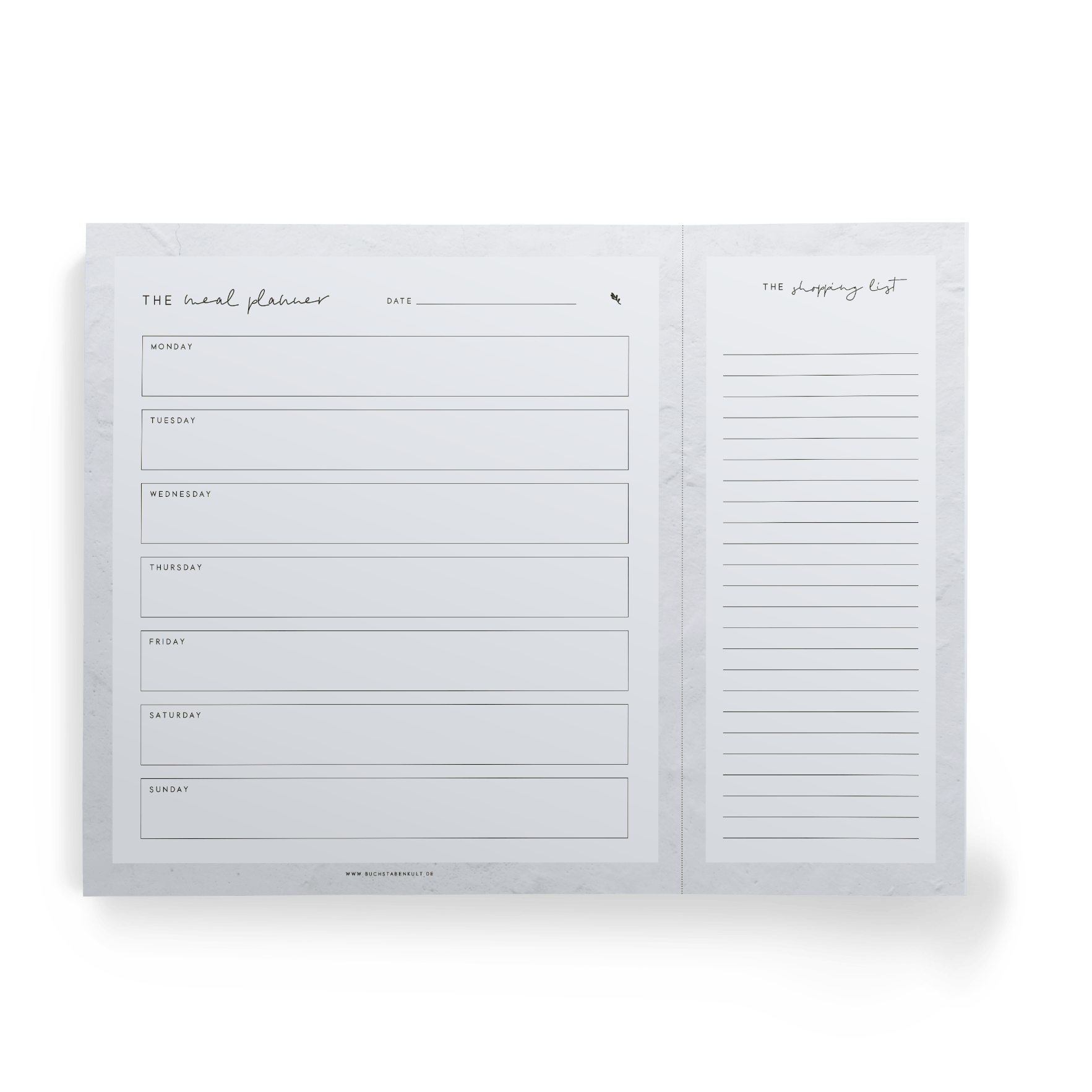 Block A4 | Meal Planner