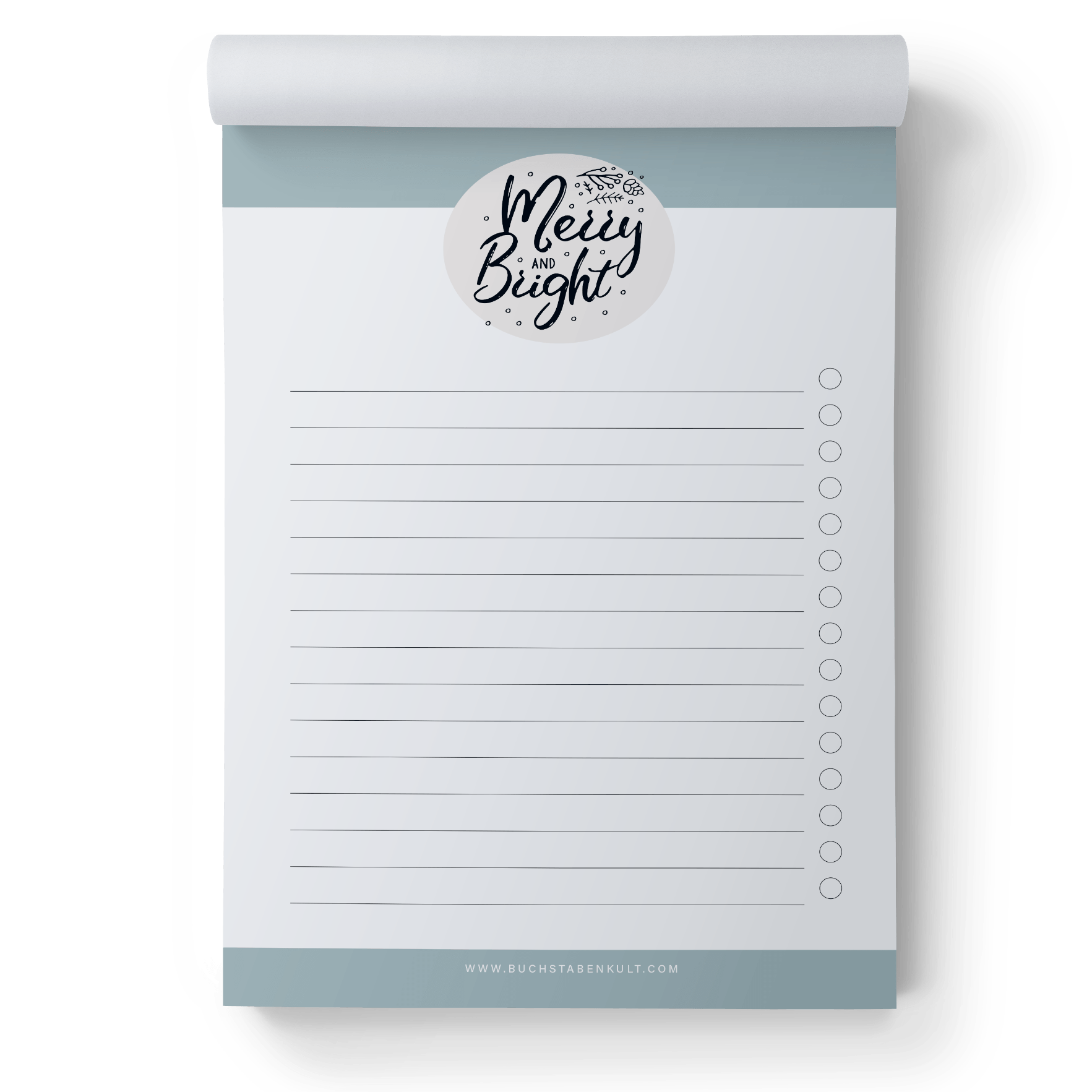 Block A5 | Merry & Bright