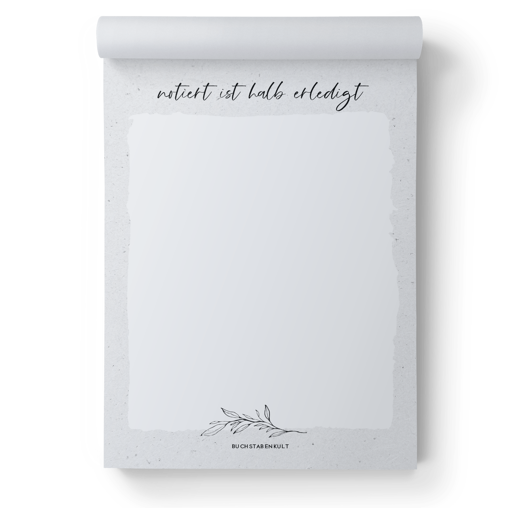 Block A5 | Notiert ist halb erledigt