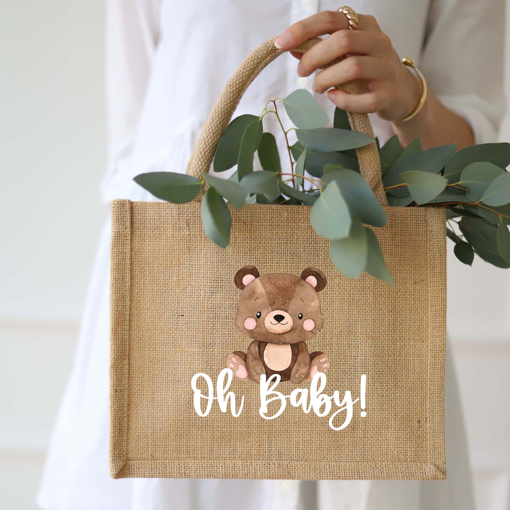 Geschenktasche Natur | Oh Baby Bär