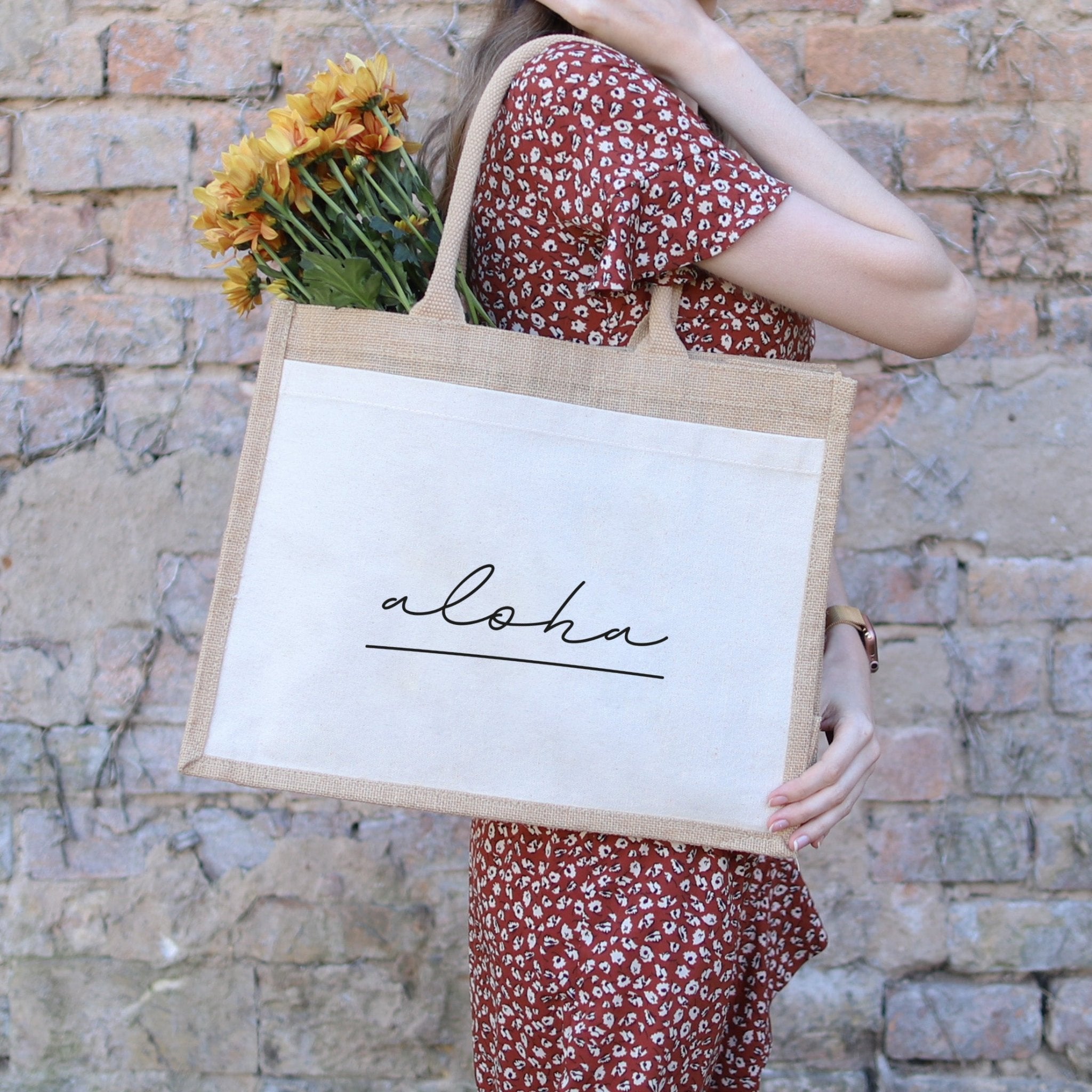 Jutetasche | Aloha