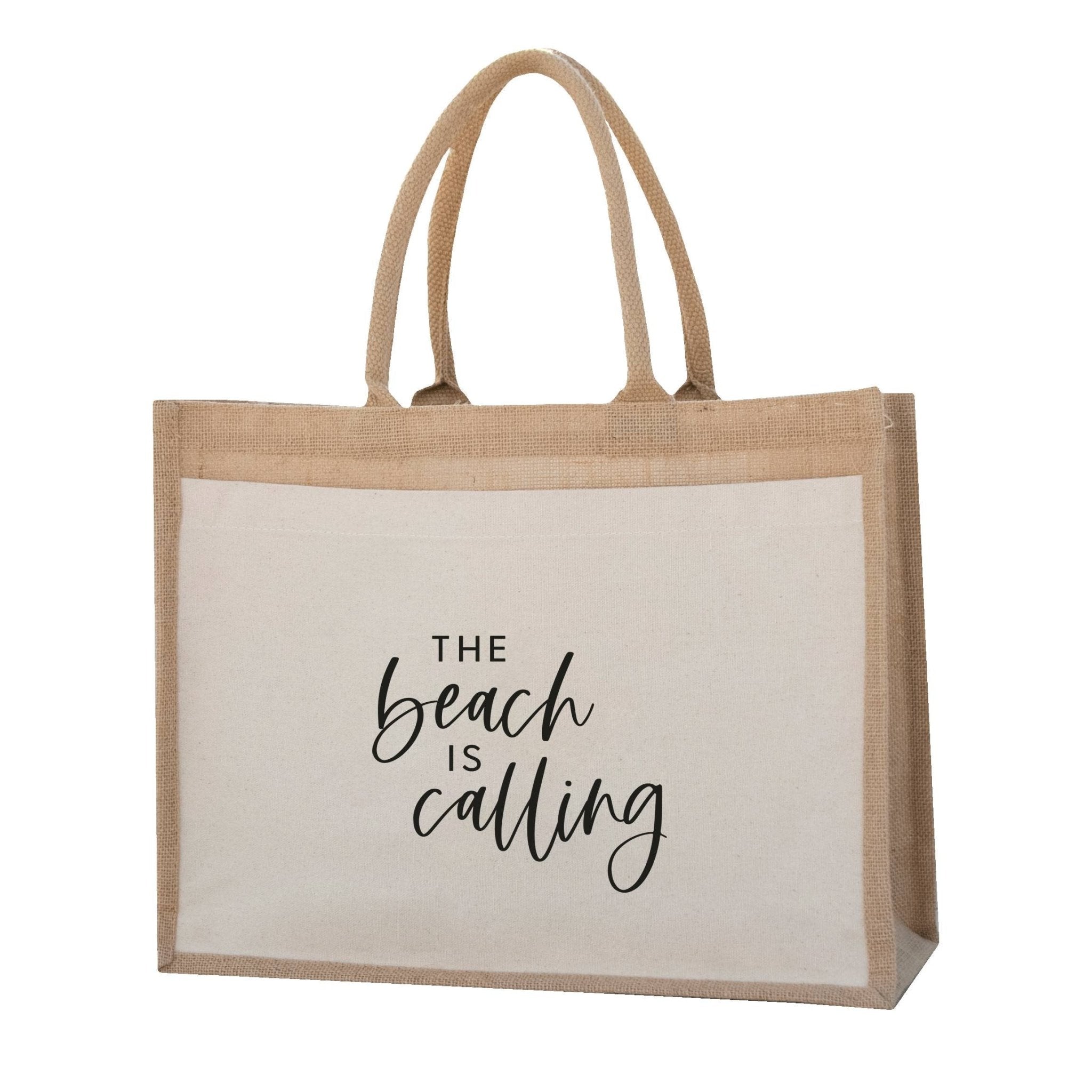 Jutetasche | Beach Is Calling