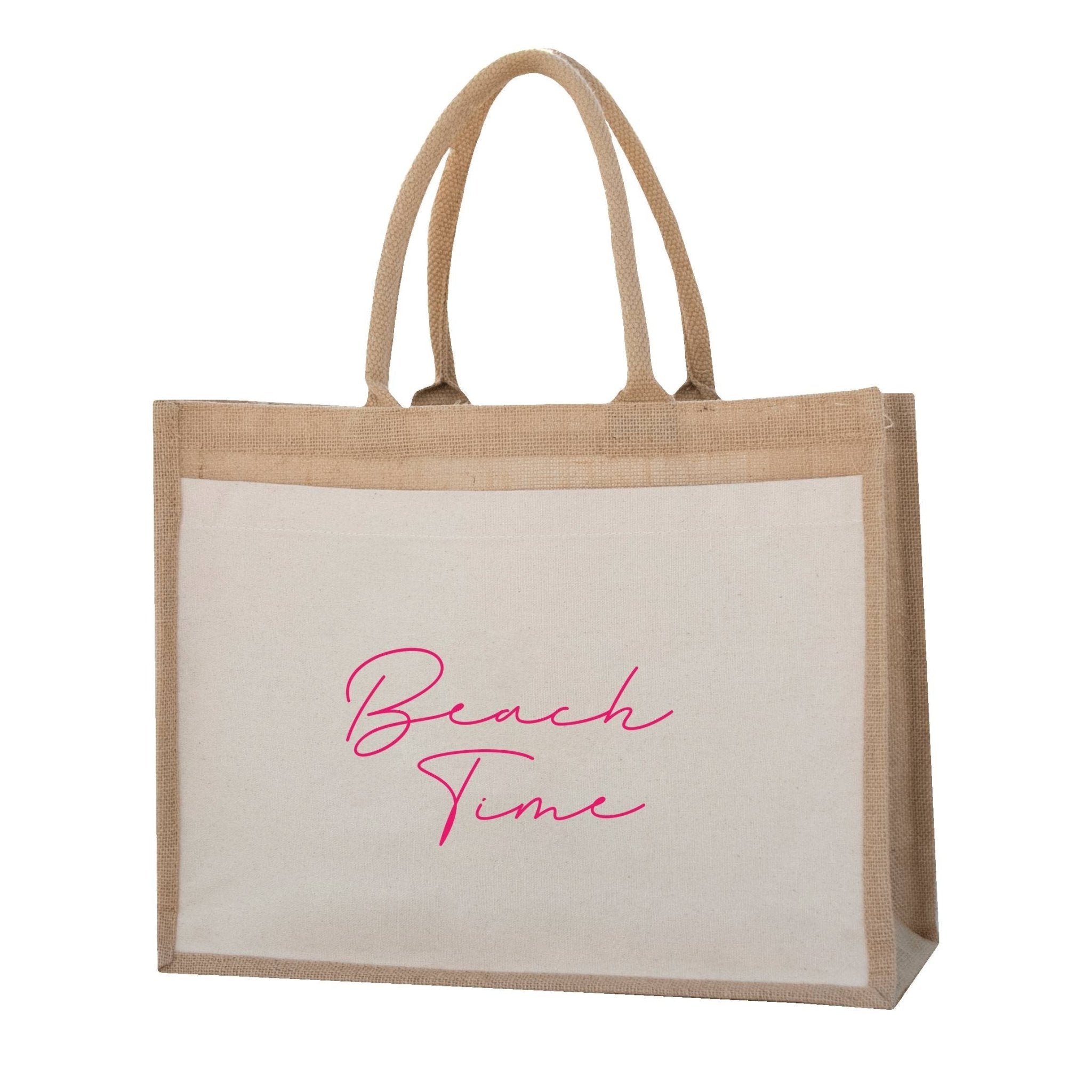 Jutetasche | Beach Time
