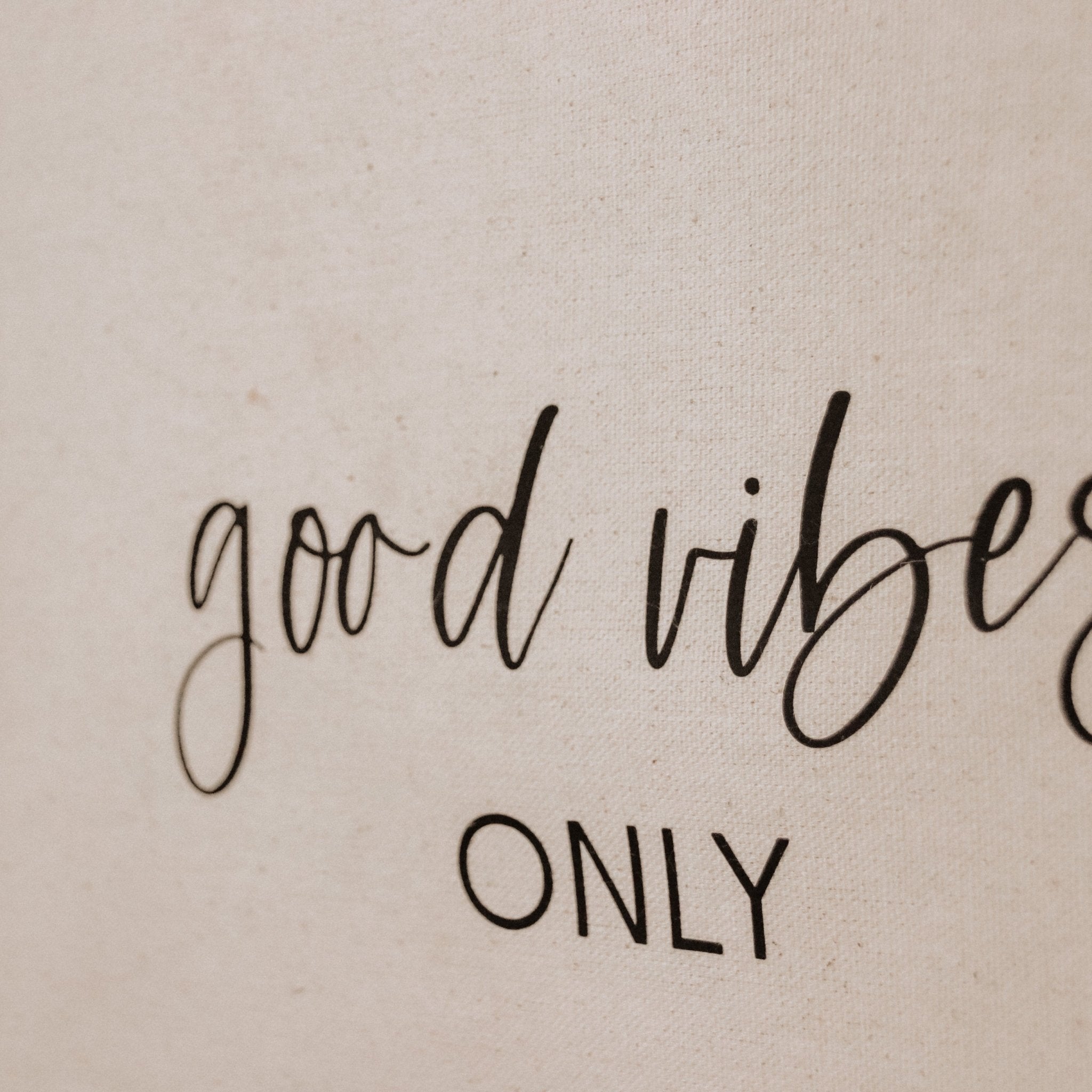 Jutetasche | Good Vibes