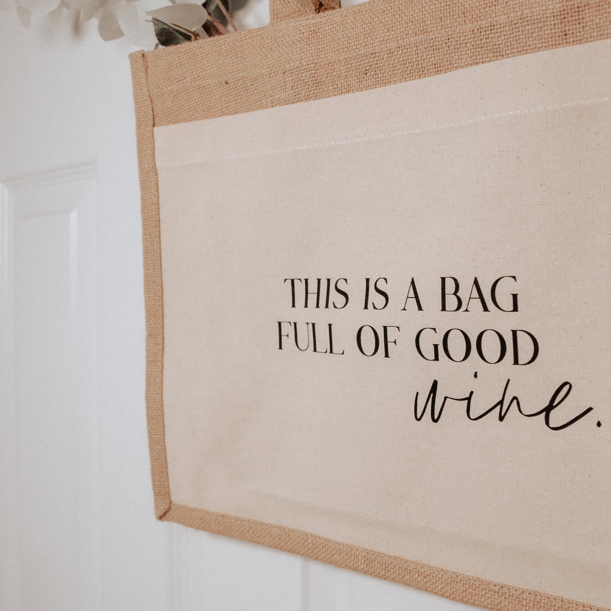 Jutetasche | Good Wine