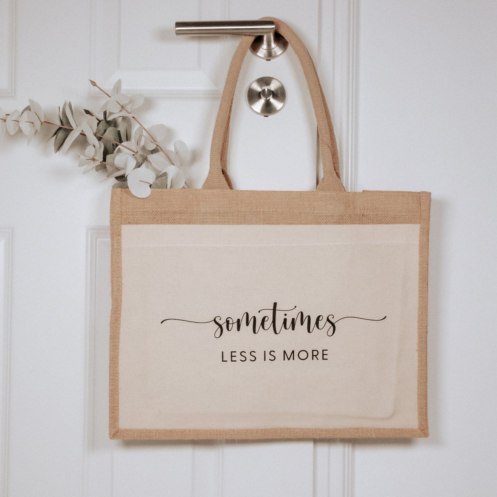 Jutetasche | Less is more