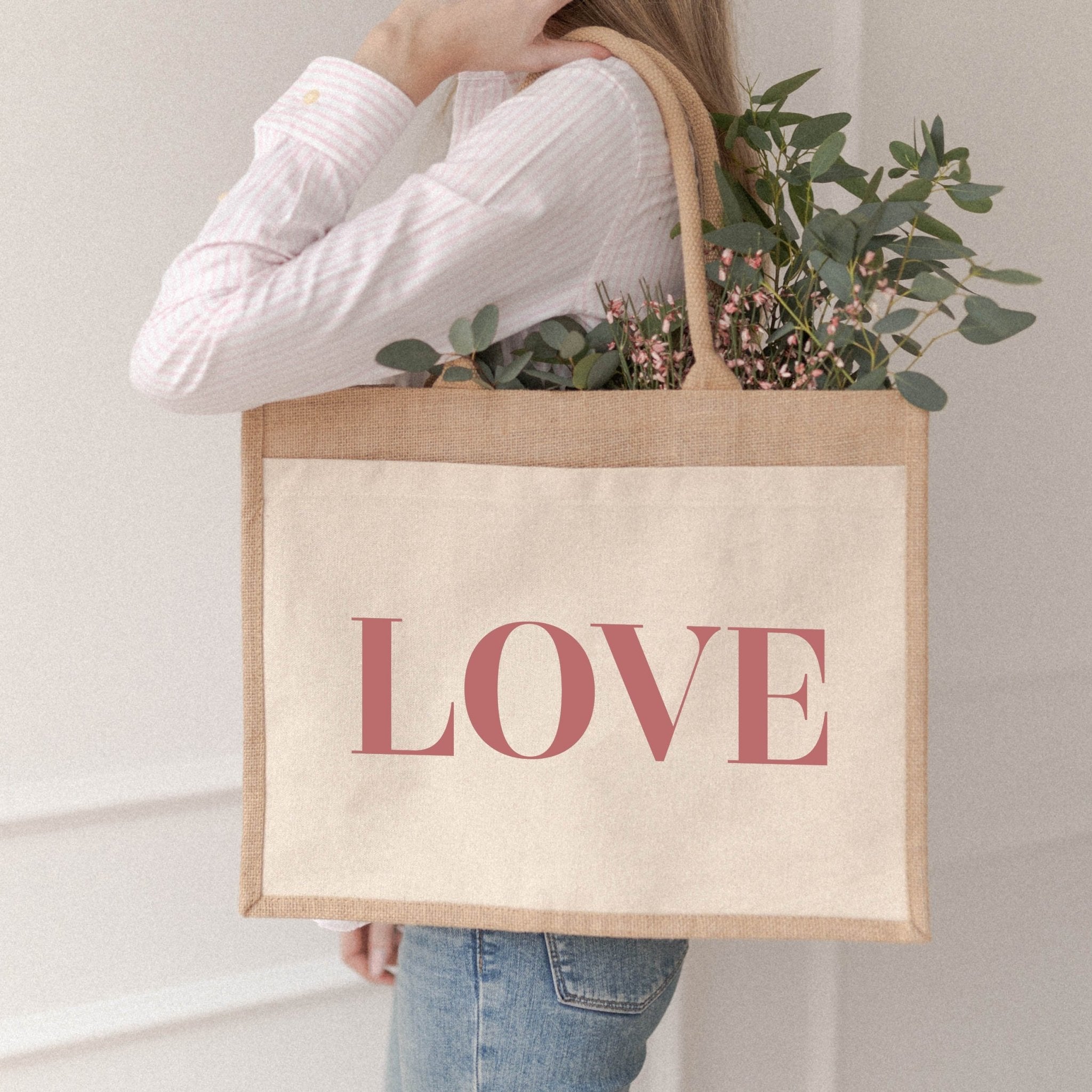 Jutetasche | LOVE