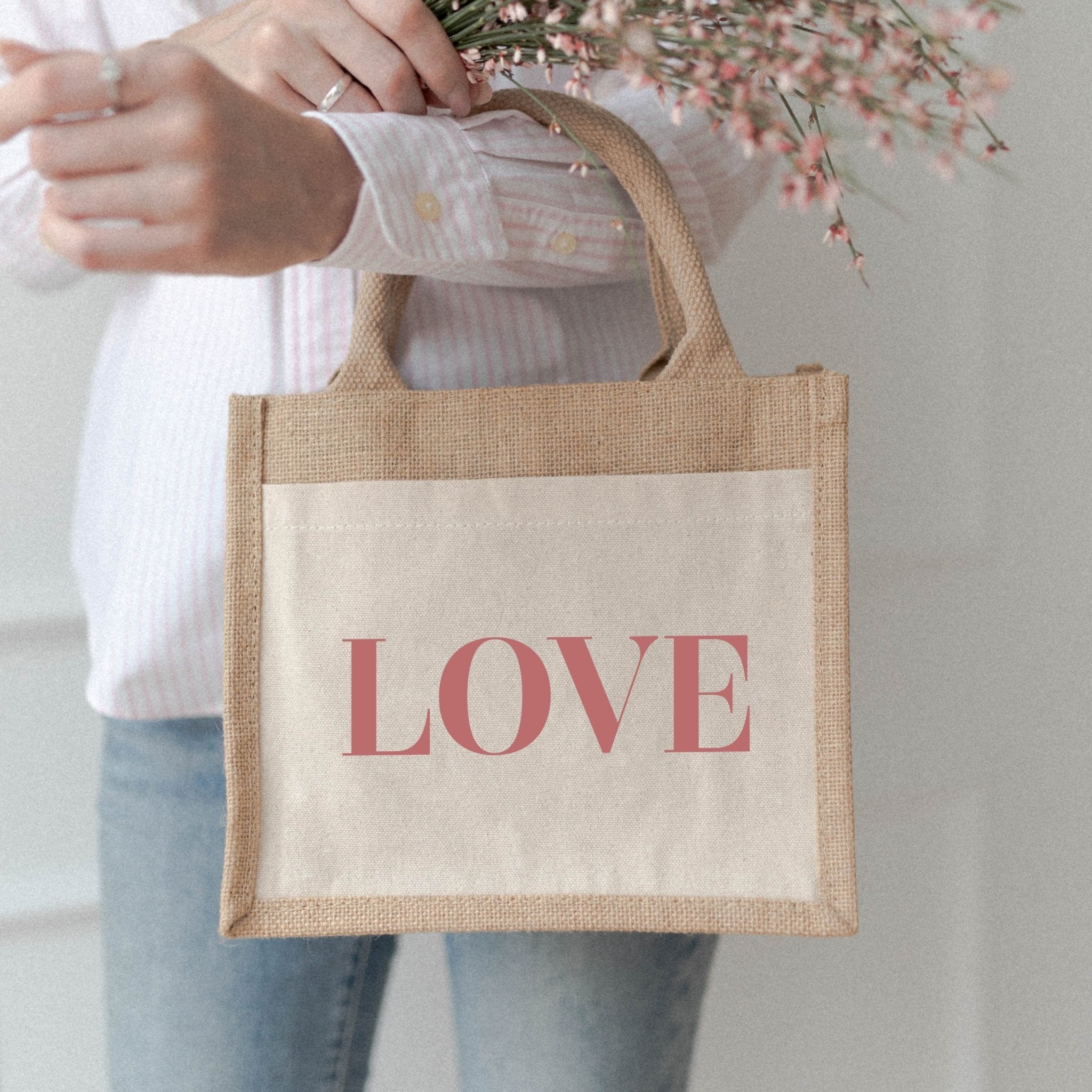Jutetasche | LOVE