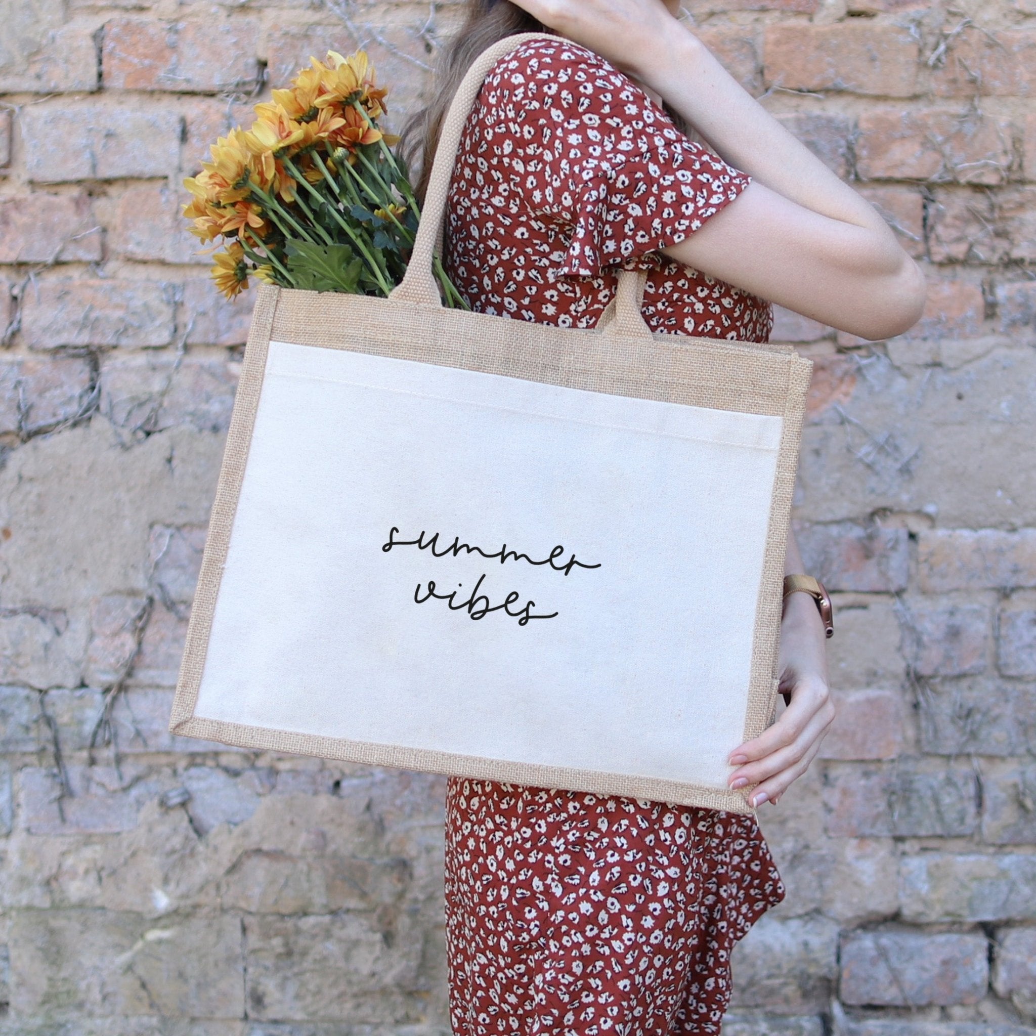 Jutetasche | Summer Vibes