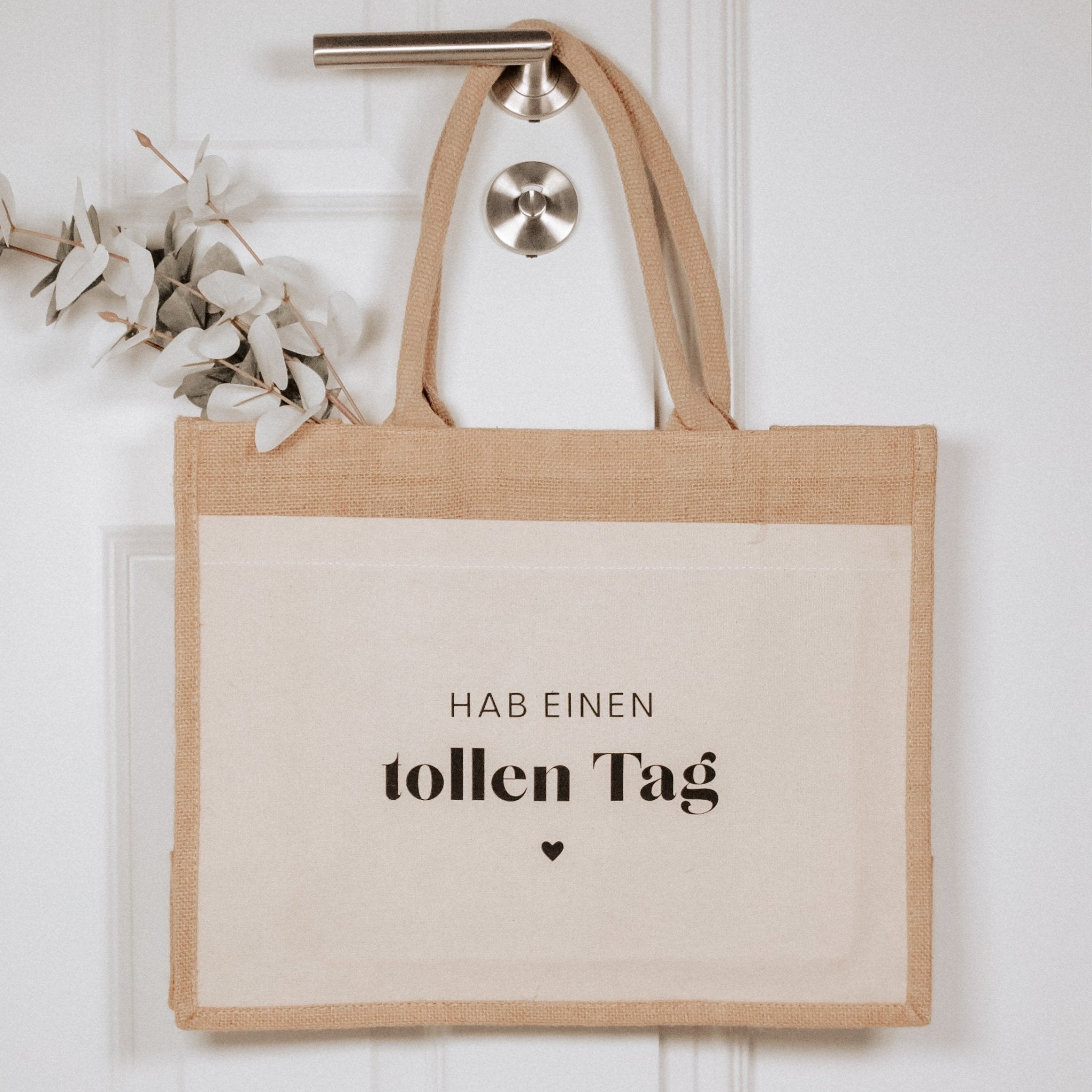 Jutetasche | Toller Tag