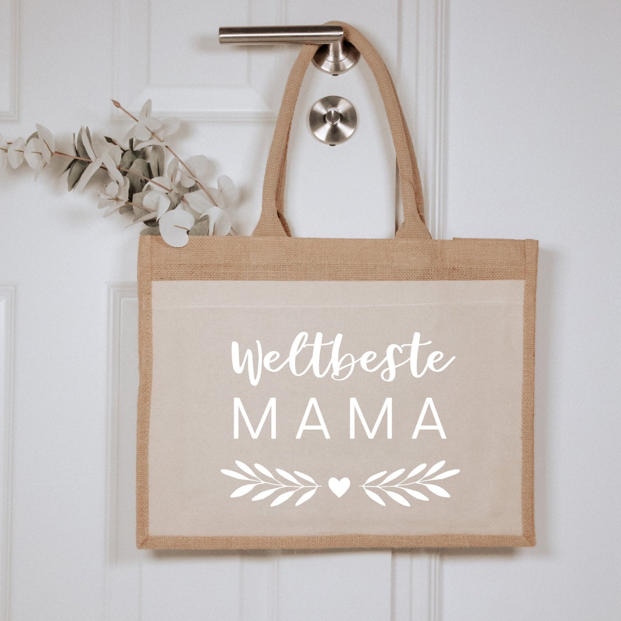 Jutetasche | Weltbeste Mama