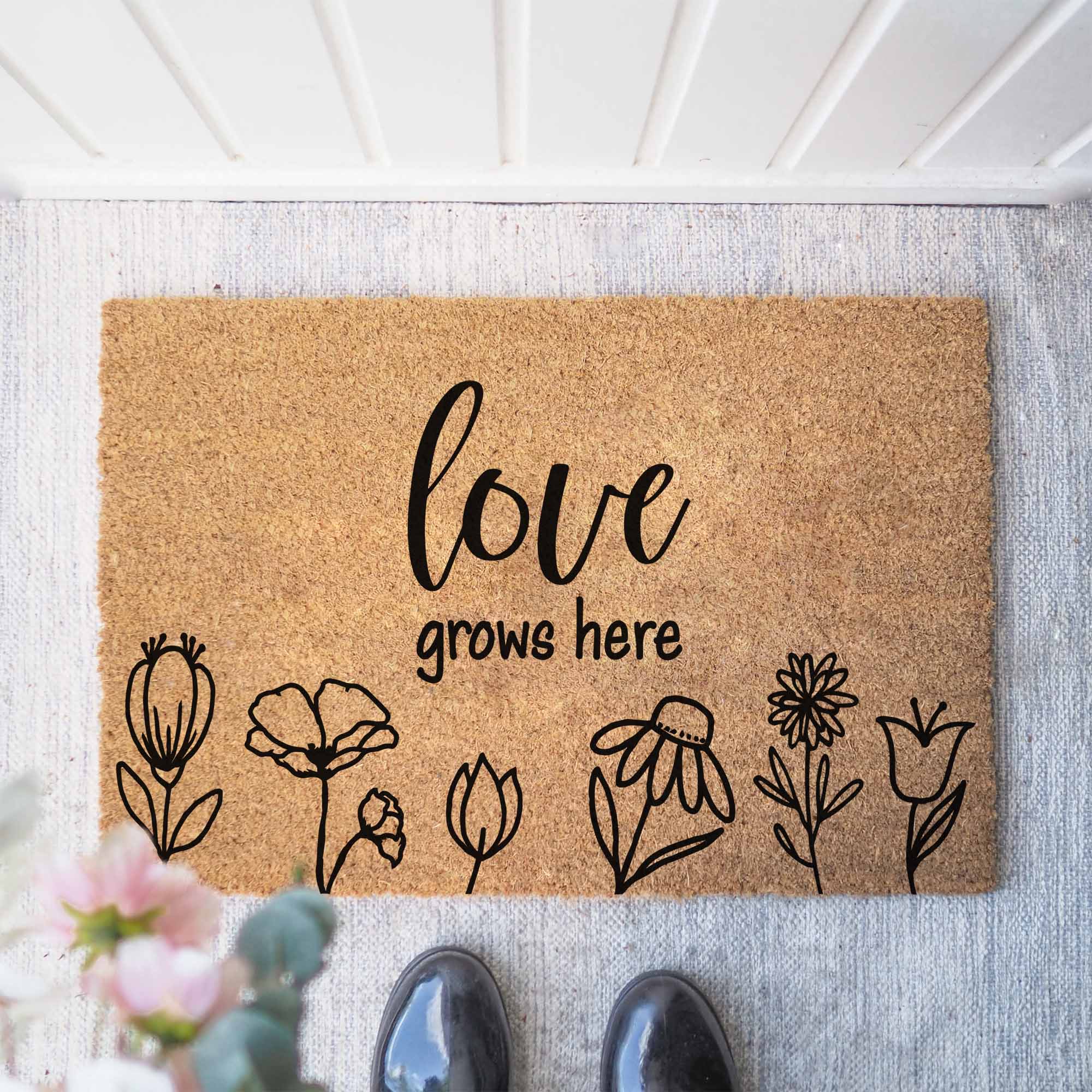 Kokos Fußmatte | Love Grows