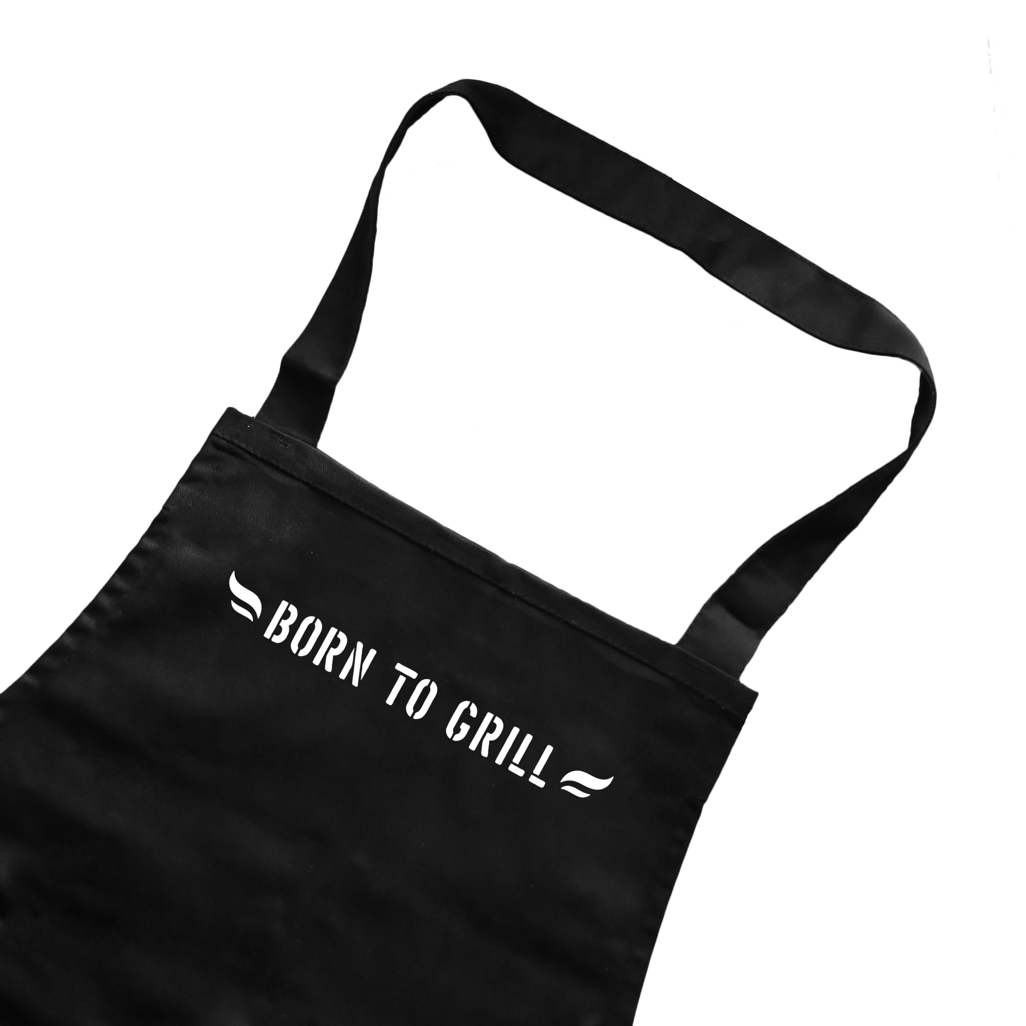 Küchenschürze SCHWARZ | Born to grill