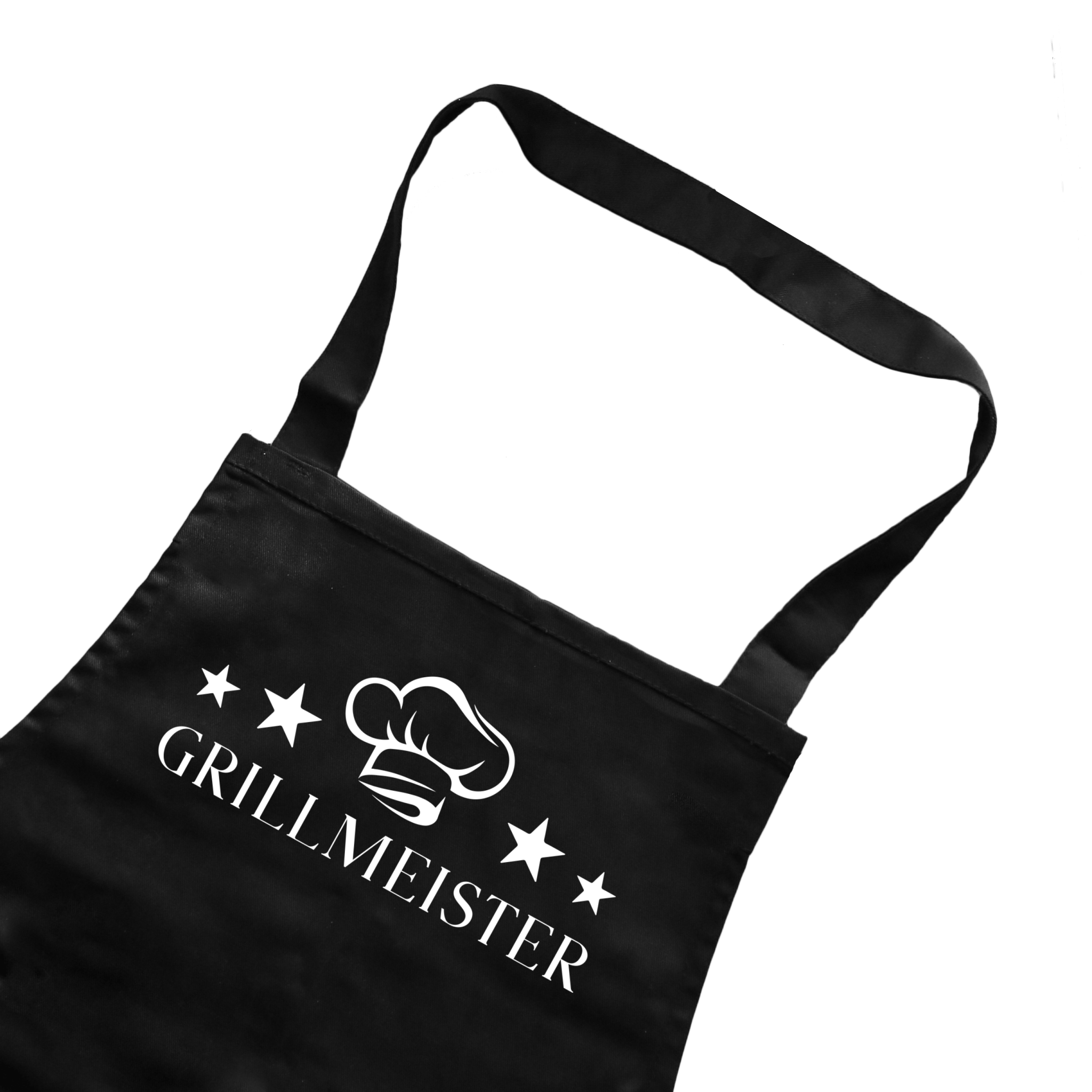 Küchenschürze SCHWARZ | Grillmeister