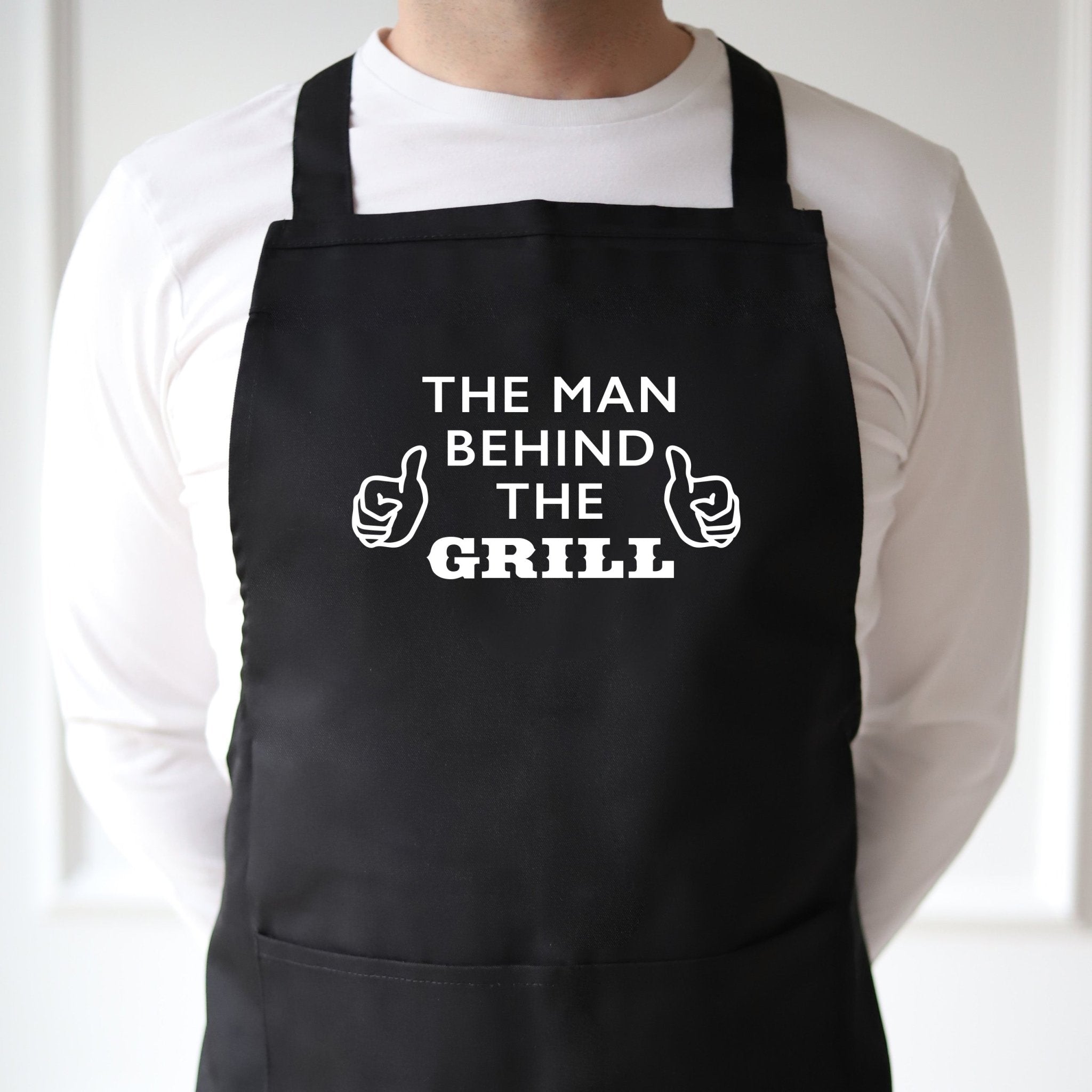 Küchenschürze SCHWARZ | Man Behind